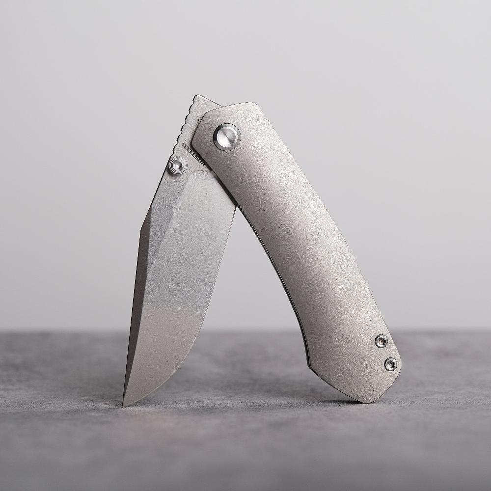 Vosteed Vallhund knife, titanium frame lock
