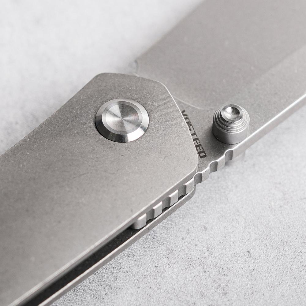 Vosteed Vallhund knife frame lock detail
