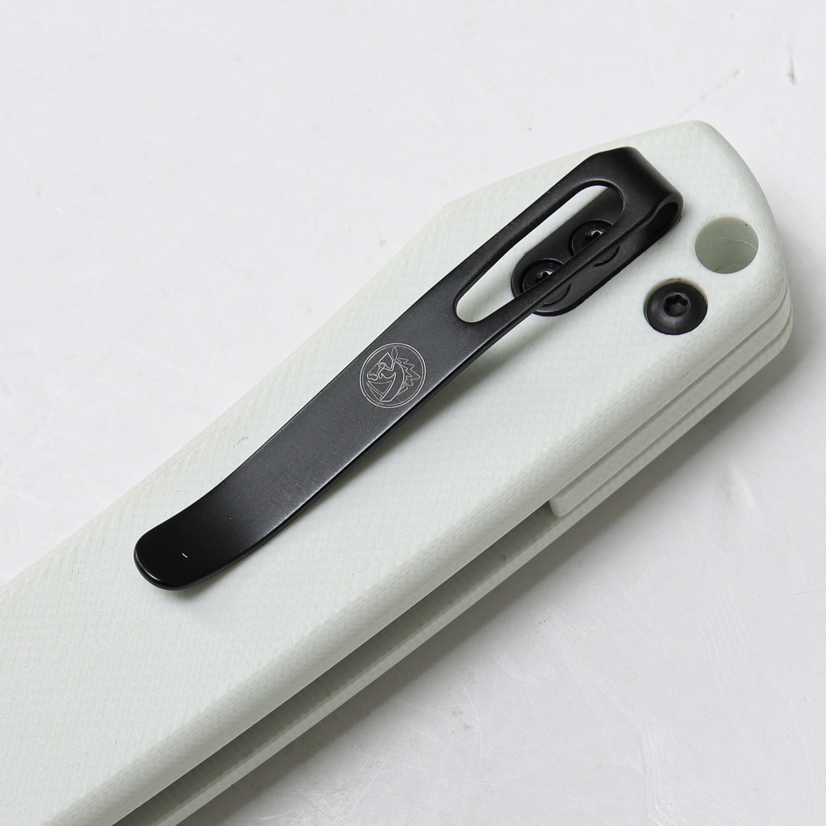 Vosteed Raccoon Knife - Pocket Clip Detail