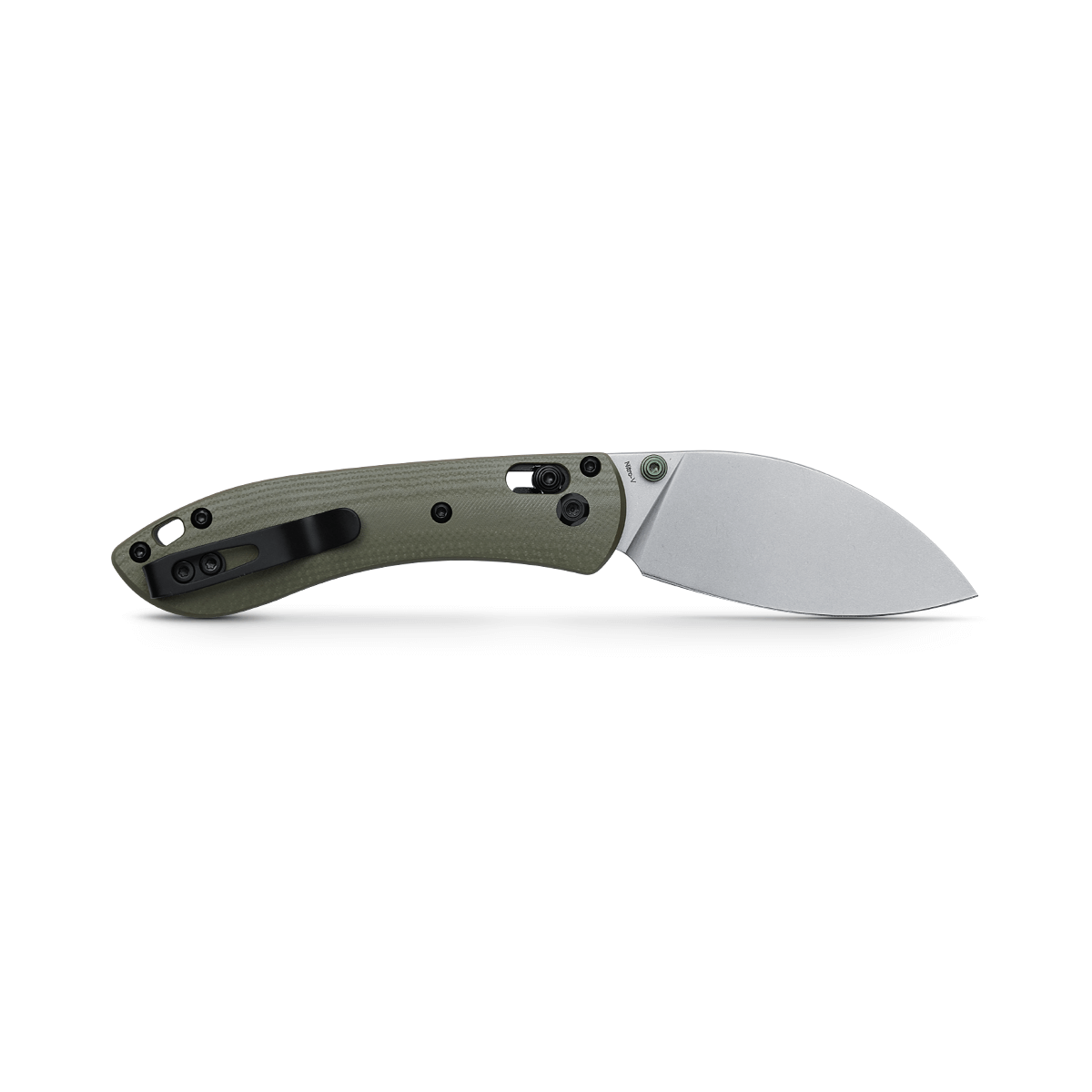 Vosteed Mini Nightshade Folding Knife - Blade and Handle Detail