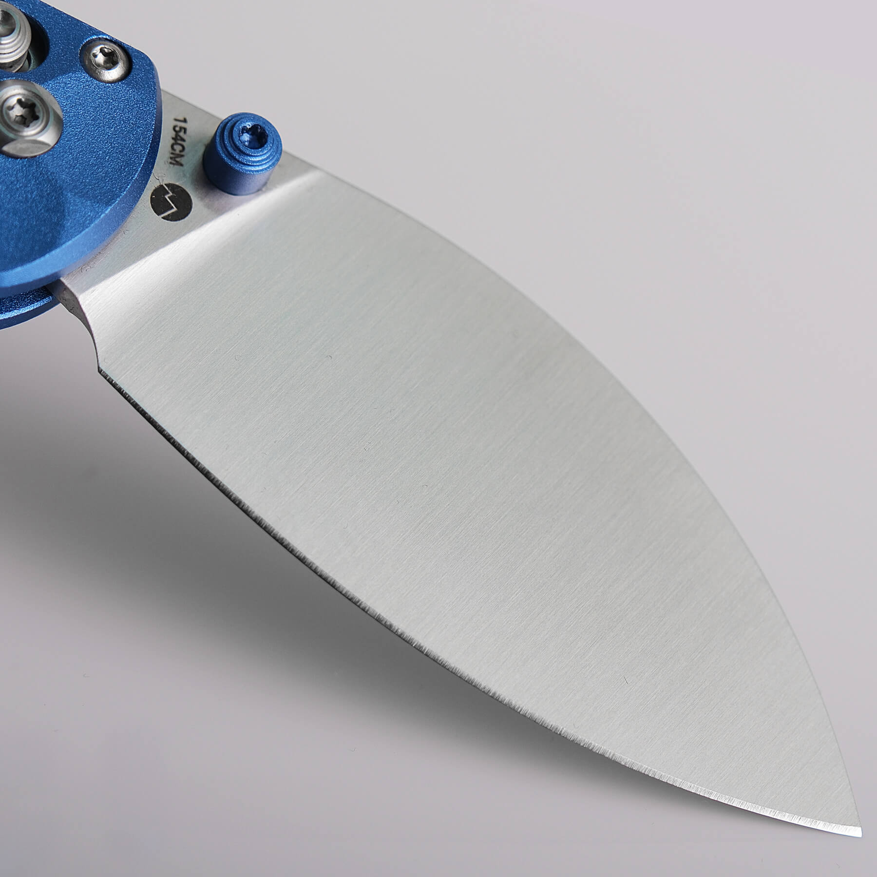 Vosteed Mini Nightshade Knife Blade Detail - 154CM Steel
