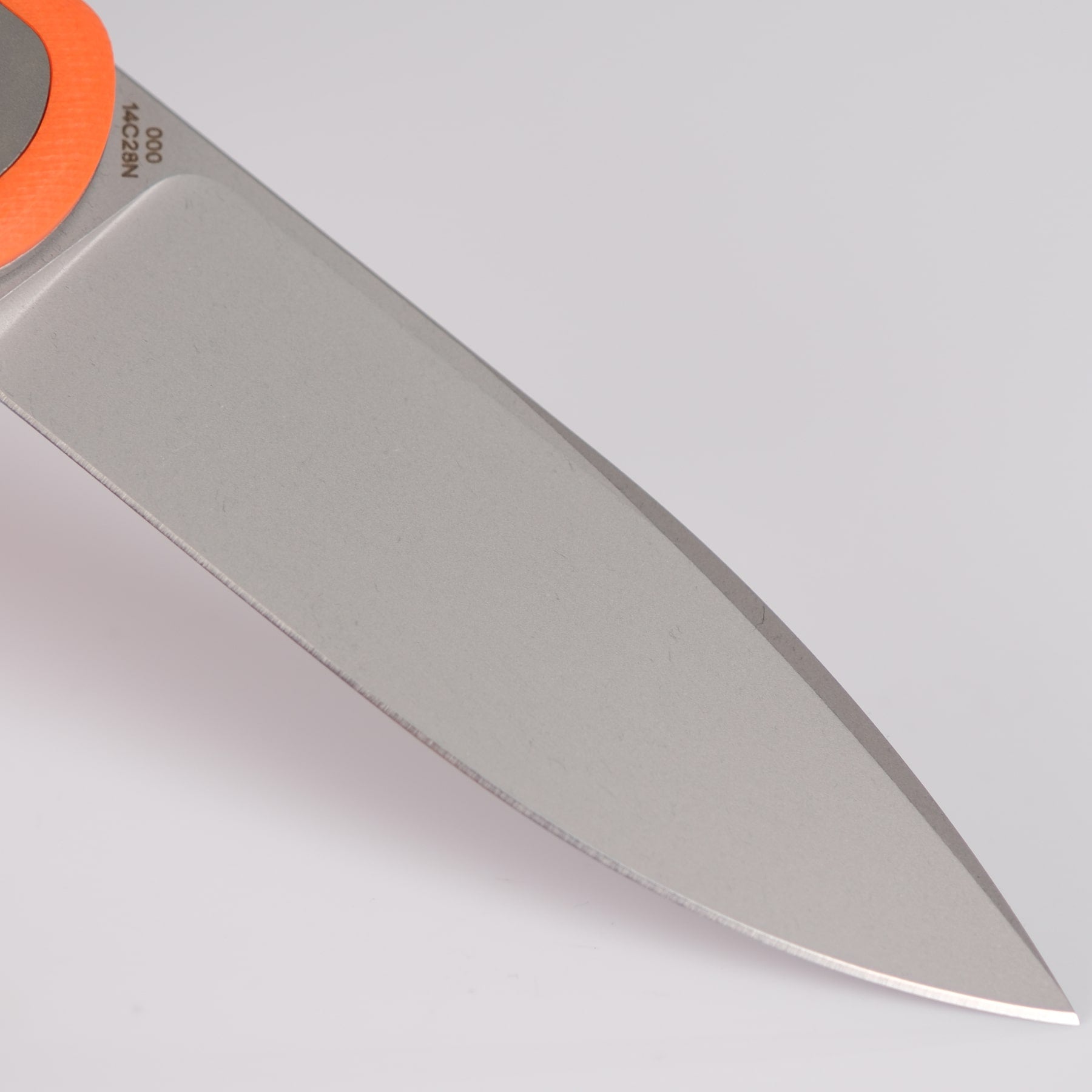 Vosteed Corgi Knife - Drop Point Blade Detail