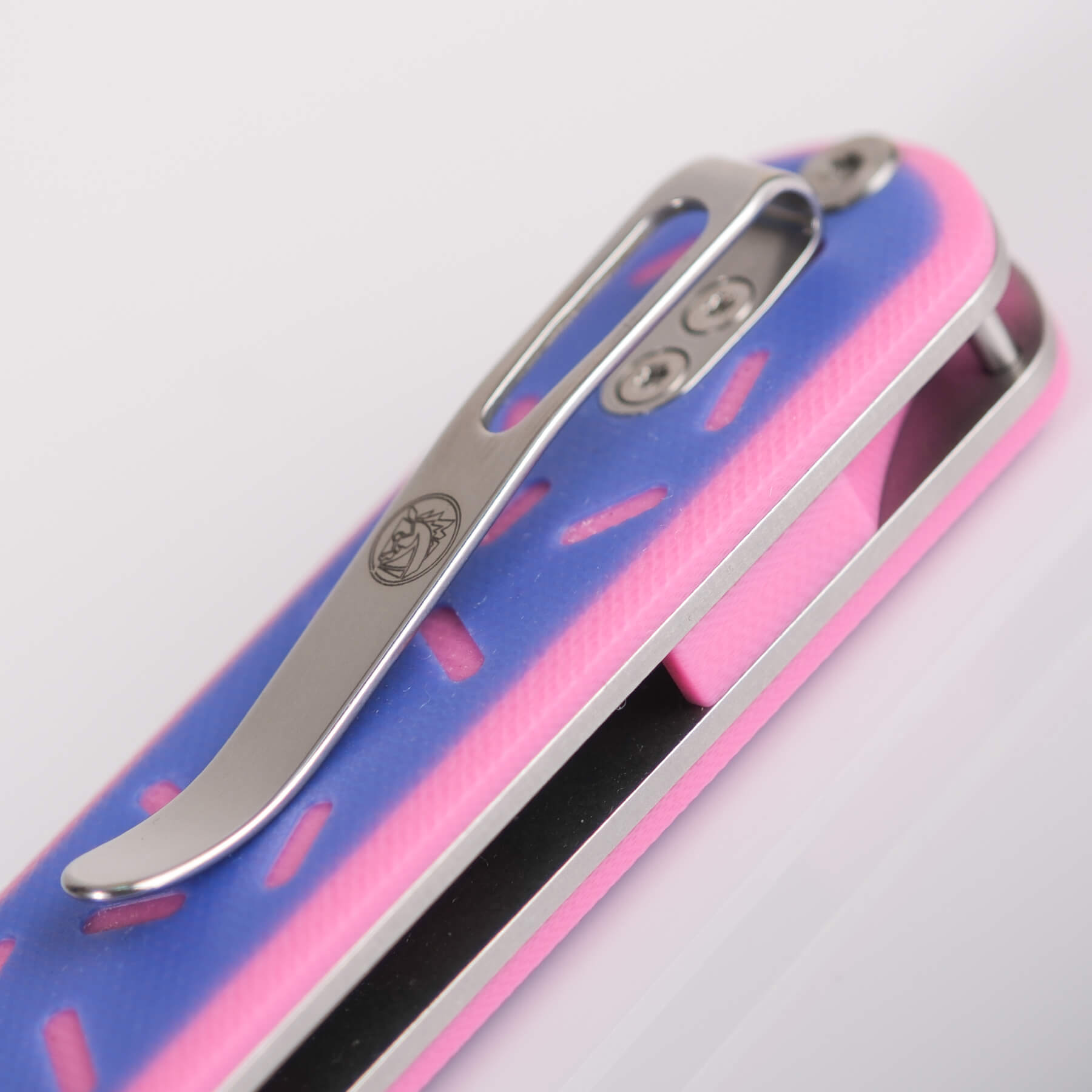 Vosteed Corgi A0727 knife, pocket clip detail