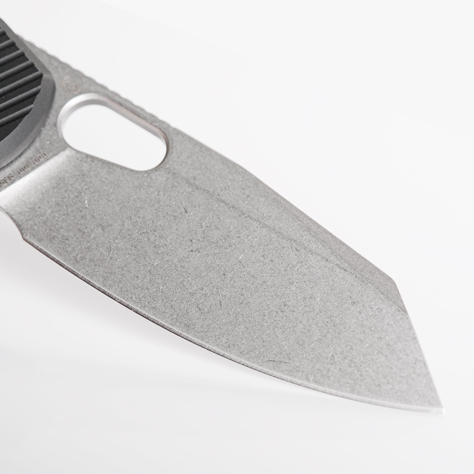 Vosteed Ankylo knife stonewashed blade