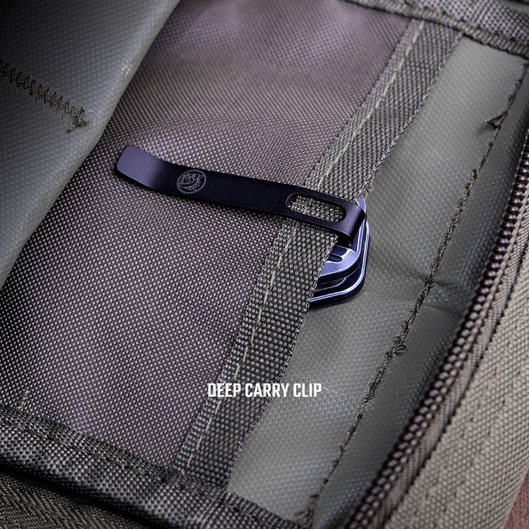 Vosteed Akita knife deep carry pocket clip
