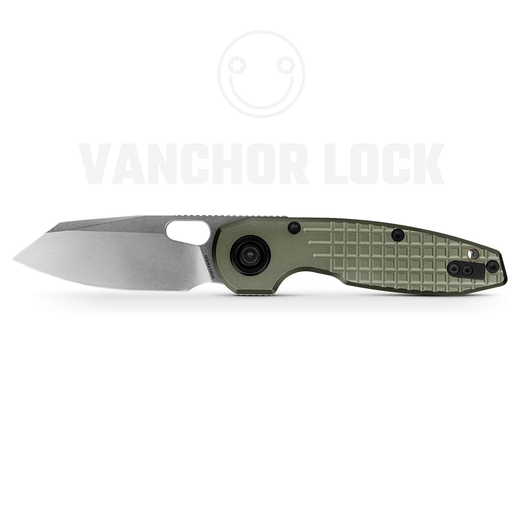 Ankylo - Vanchor lock (3.18" Elmax Blade & Aluminum Handle) - A1918