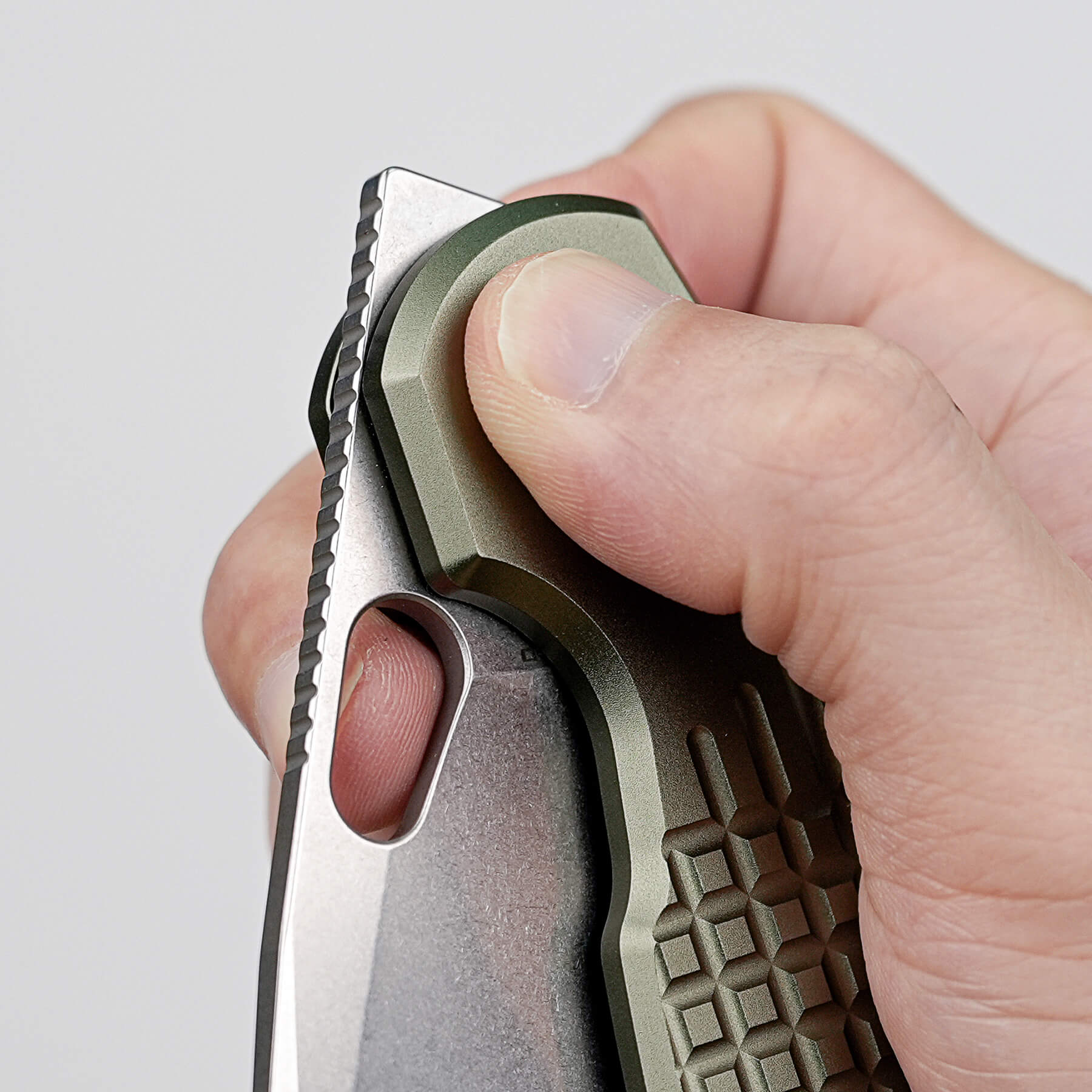 Ankylo - Vanchor lock (3.18" Elmax Blade & Aluminum Handle) - A1918
