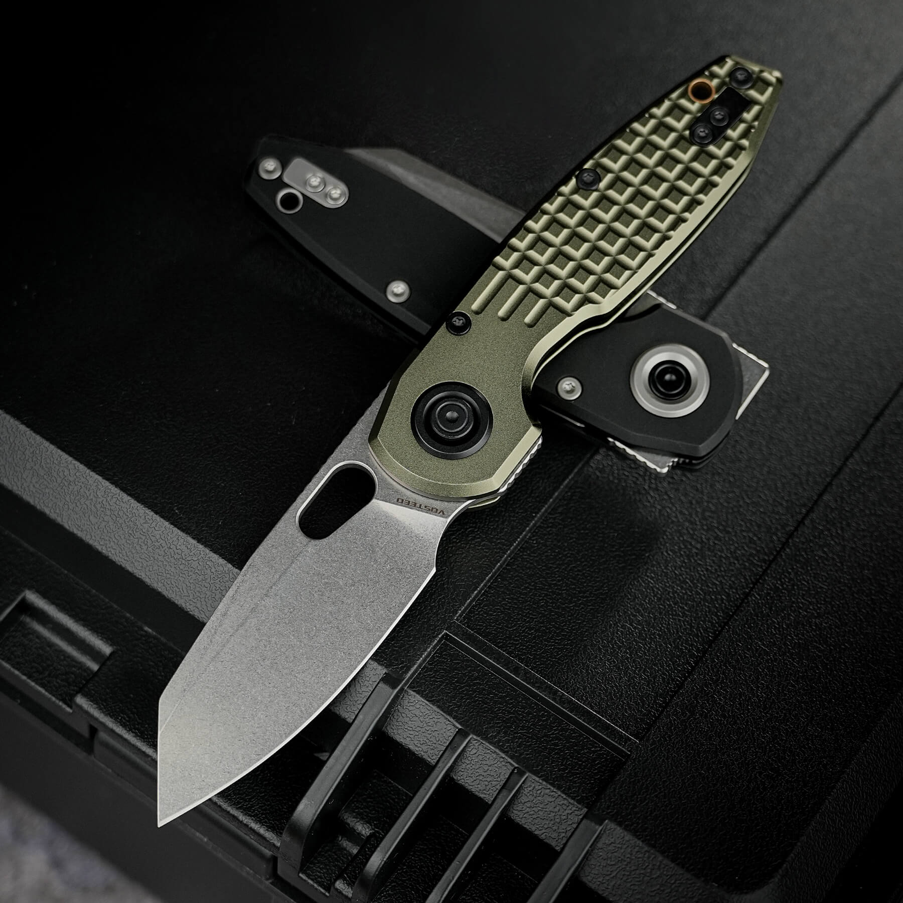Ankylo - Vanchor lock (3.18" Elmax Blade & Aluminum Handle) - A1918