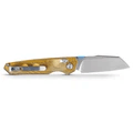 COUNTY COMM exclusive Vosteed Talarurus Folding Knife Black PEI Handle 14C28N Stonewash Finish A2705