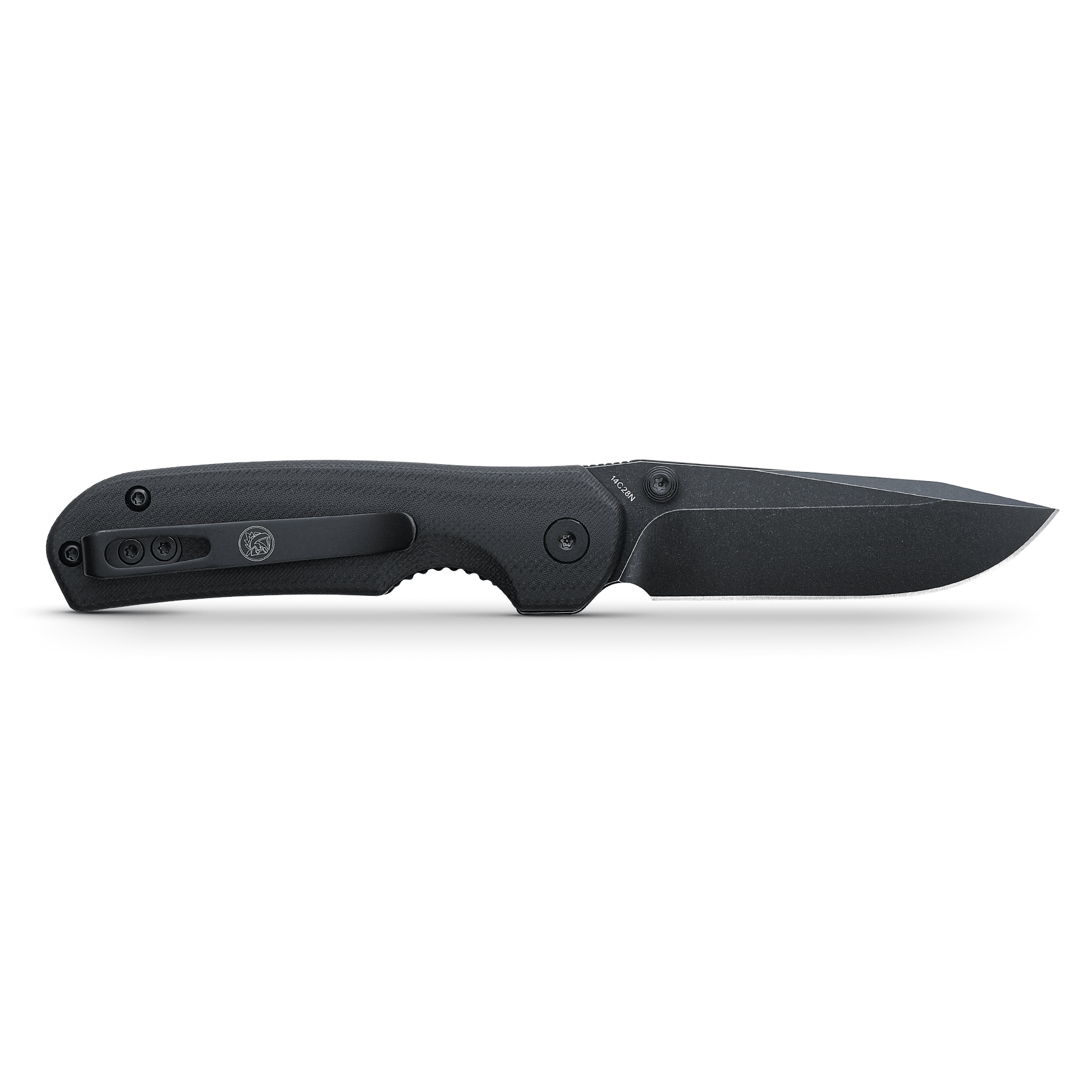 Vosteed Chipmunk EDC Knife - Black on White