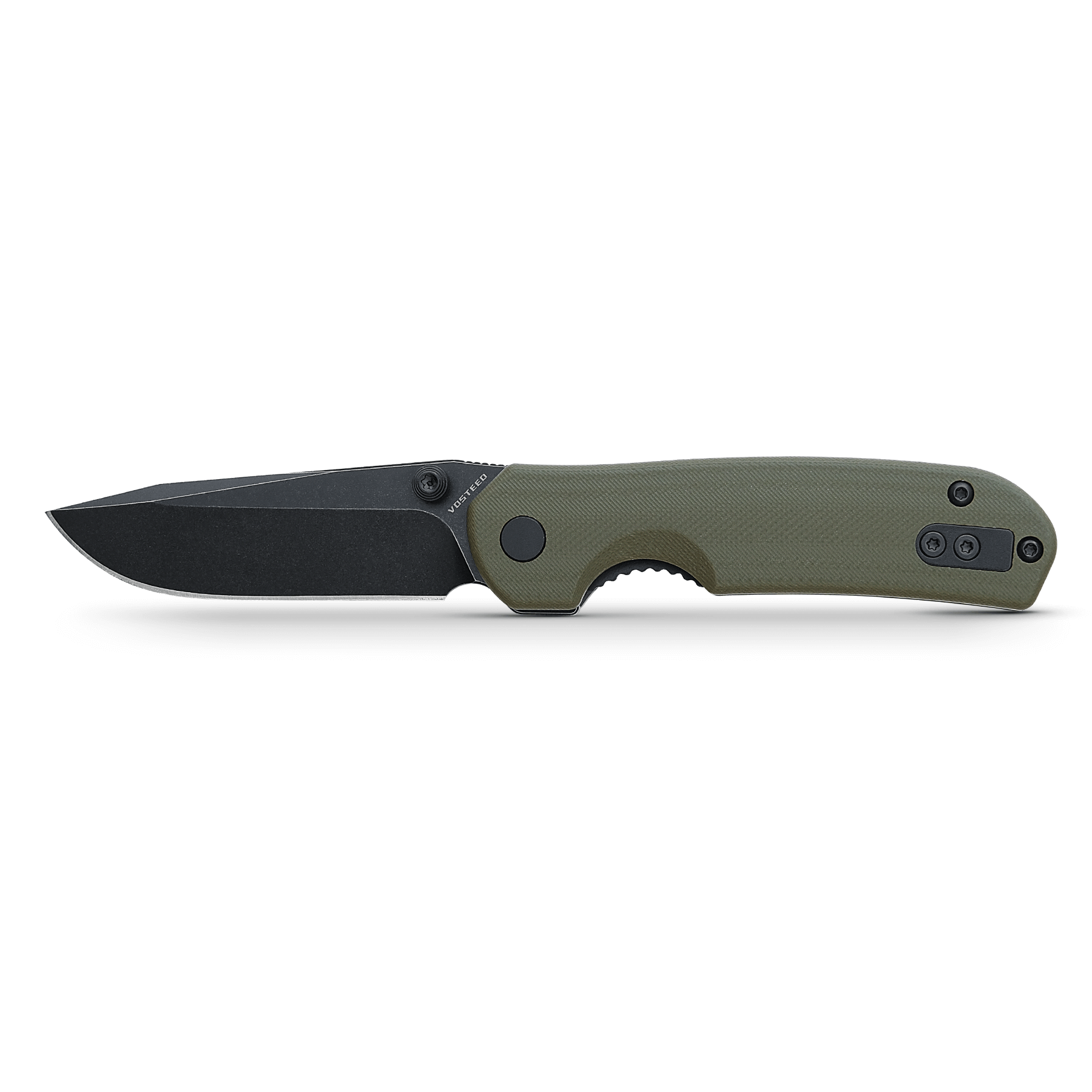 Vosteed Chipmunk green G10 handle knife