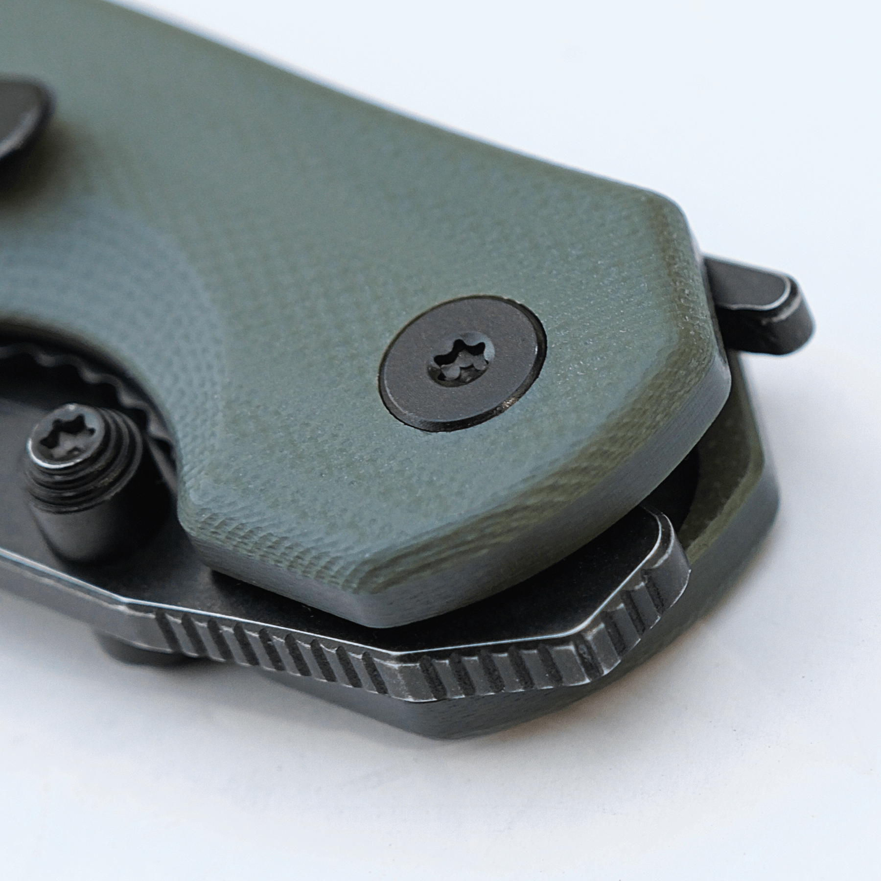 Vosteed Chipmunk knife handle detail