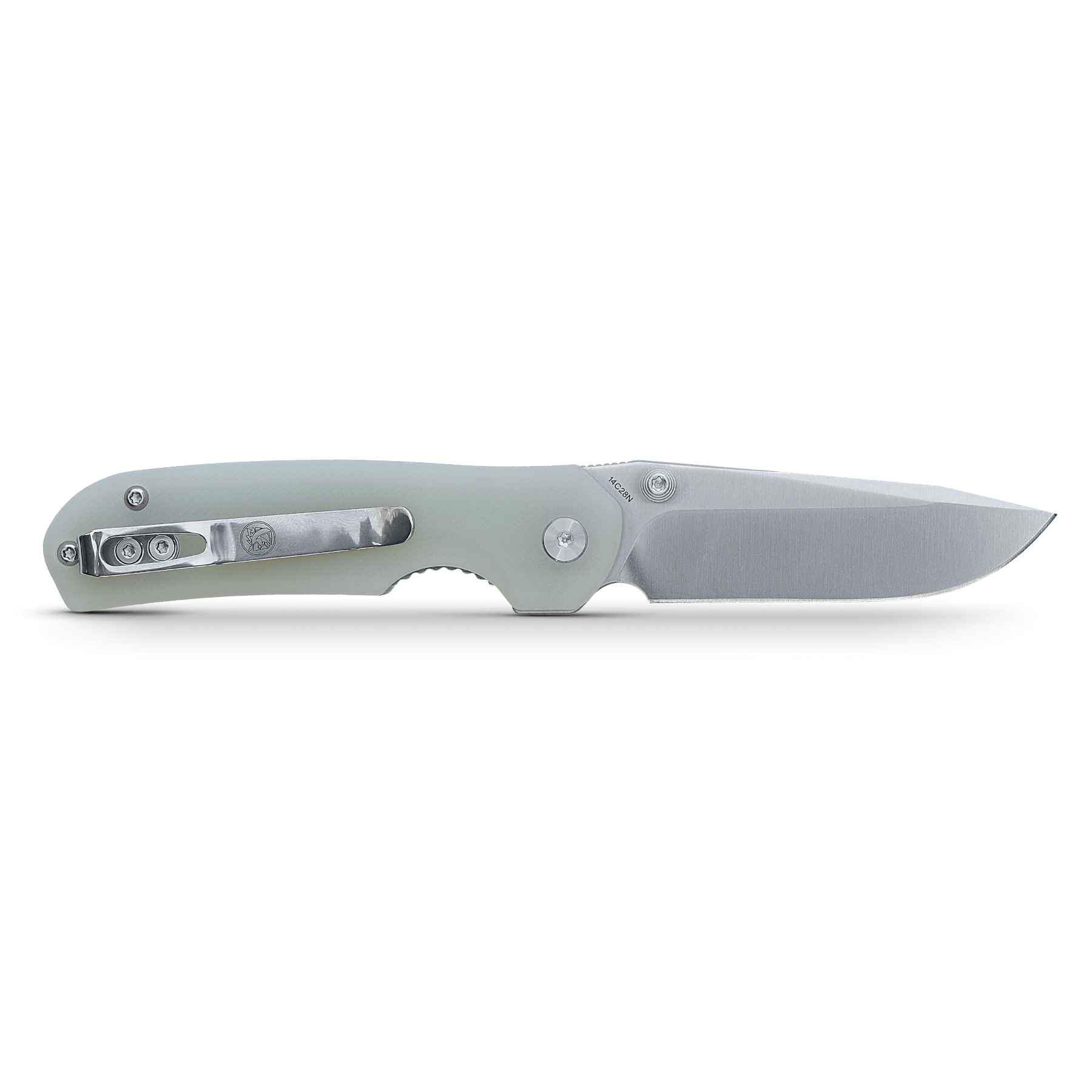Vosteed Chipmunk jade G10 handle EDC knife