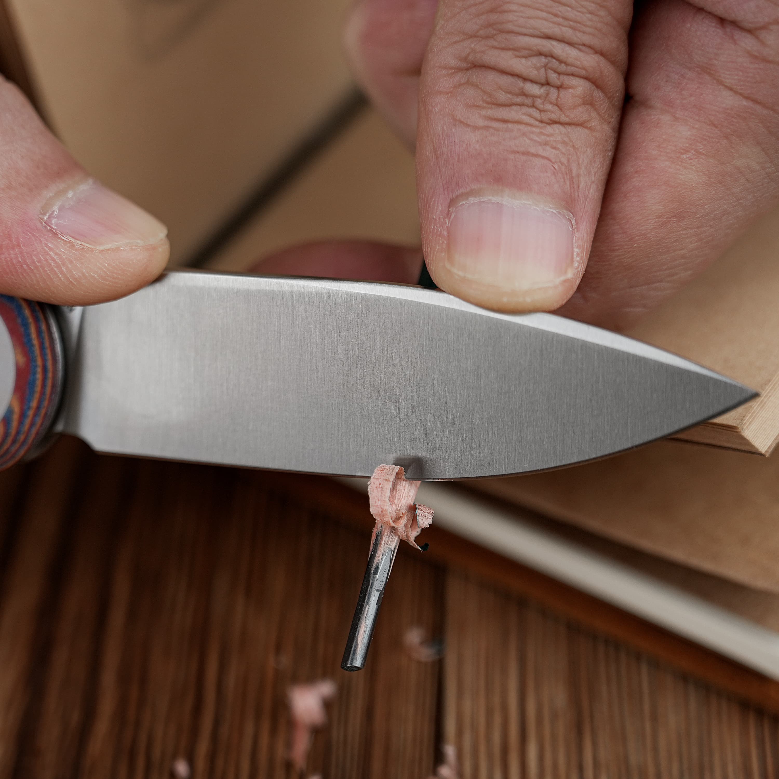 Corgi® - Trek Lock Knife (2.98" 14C28N Blade & Micarta Handle) - A0734