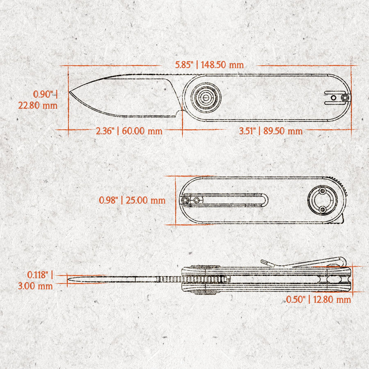 Coming Soon - Corgi® V - Vanchor Lock® (2.36" 14C28N Blade & G10 Handle) - A3733