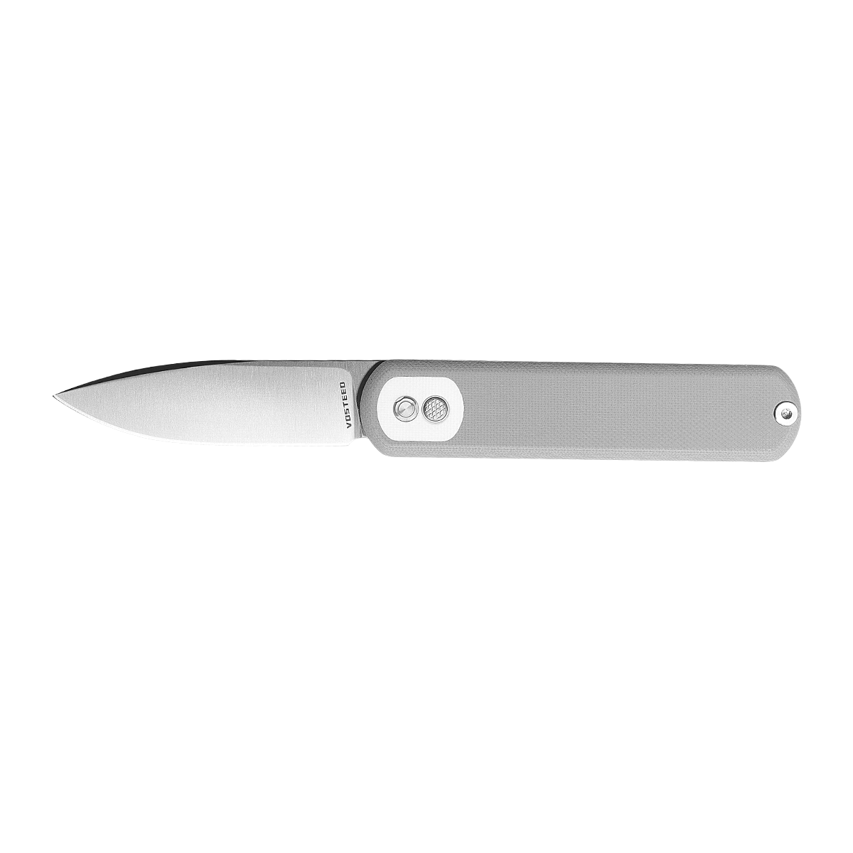Vosteed Corgi Trek Lock Knife with gray G10 handle