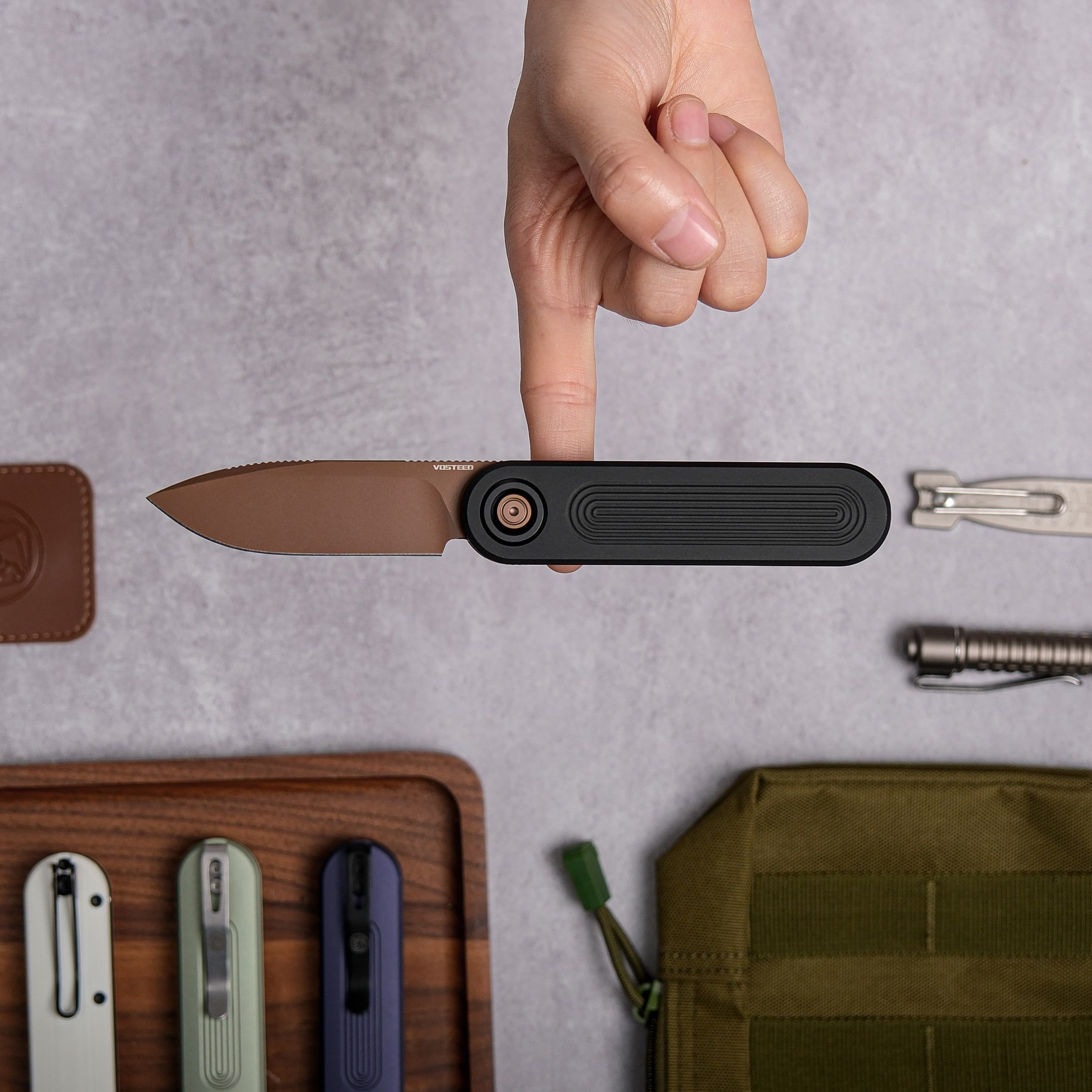 Corgi® V 295 - Vanchor lock® (2.95" S35VN Blade & Aluminum Handle) - A3708