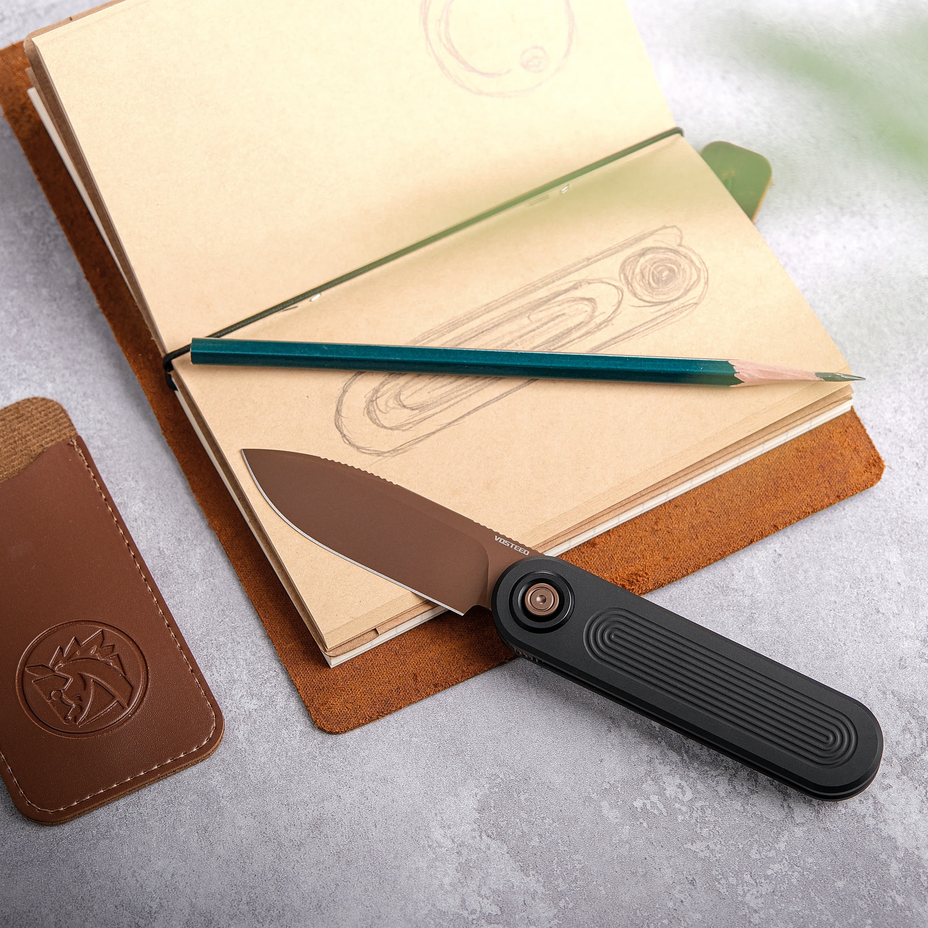 Corgi® V 295 - Vanchor lock® (2.95" S35VN Blade & Aluminum Handle) - A3708