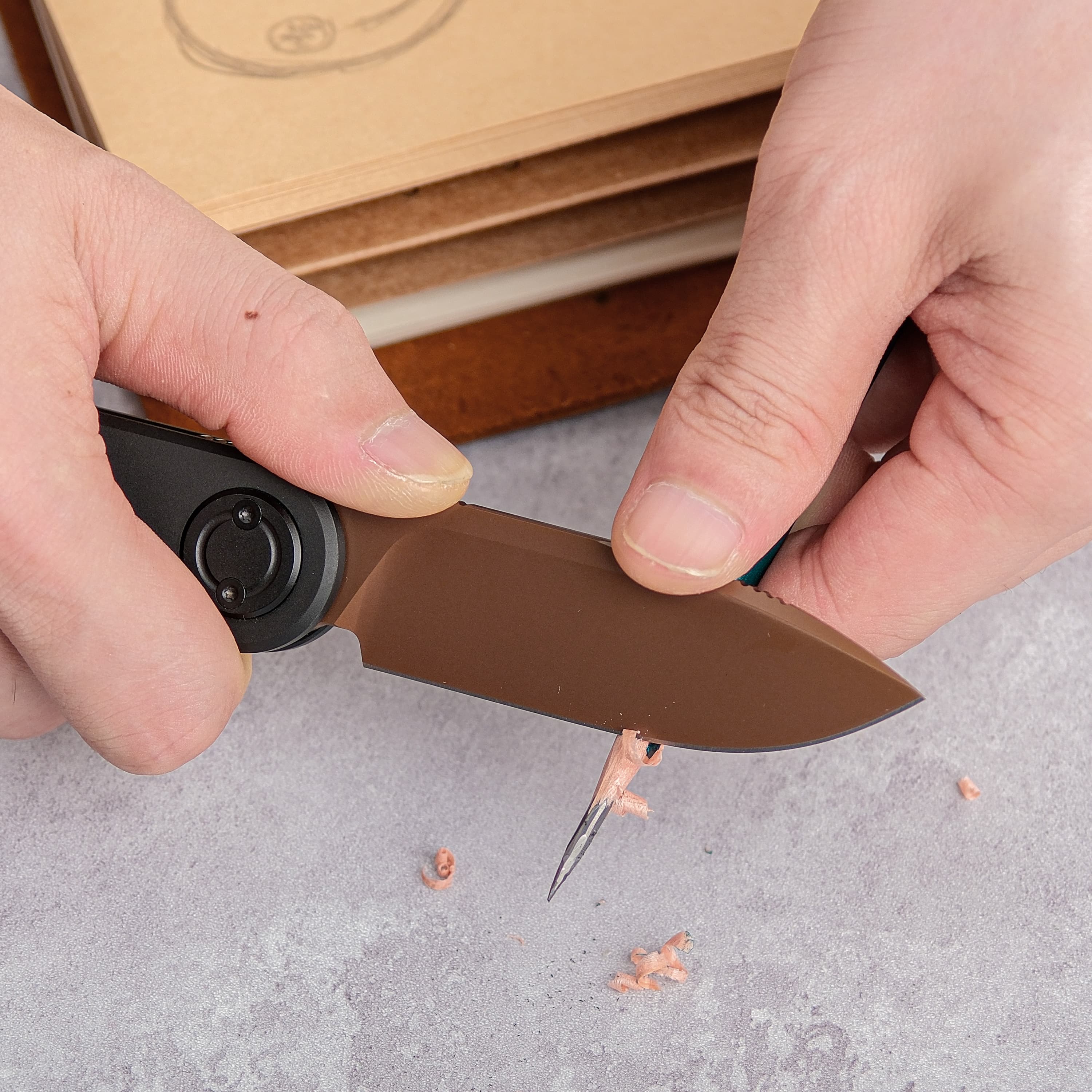 Corgi® V 295 - Vanchor lock® (2.95" S35VN Blade & Aluminum Handle) - A3708