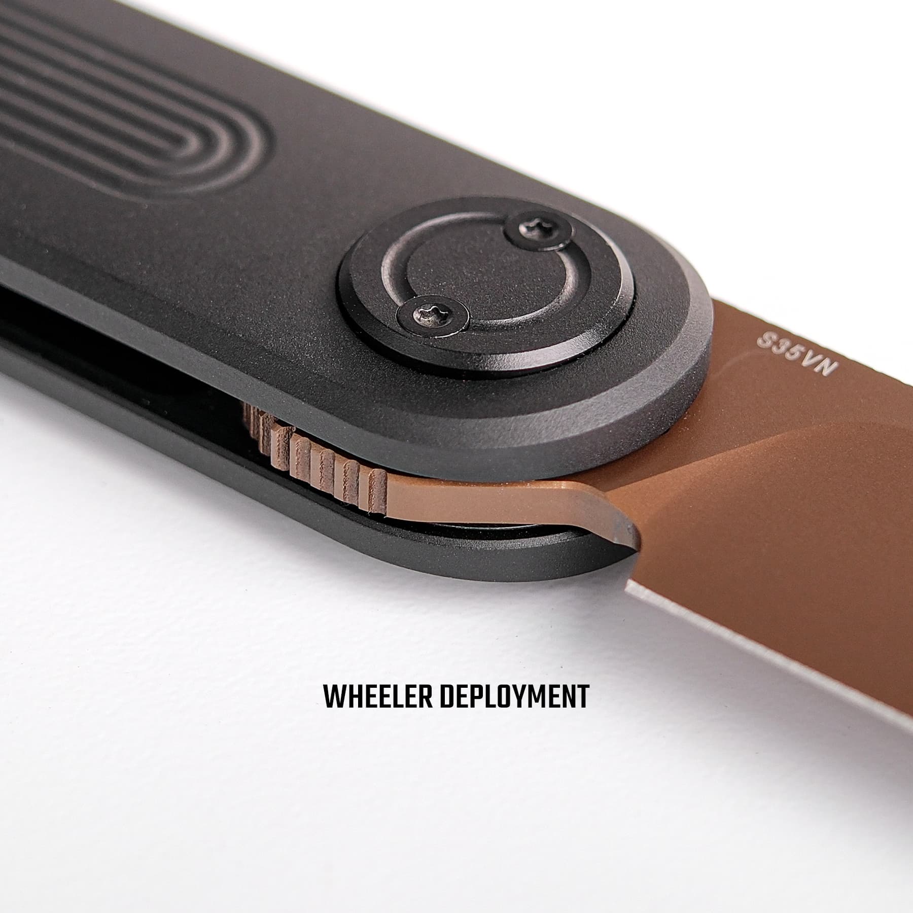 Corgi® V 295 - Vanchor lock® (2.95" S35VN Blade & Aluminum Handle) - A3708