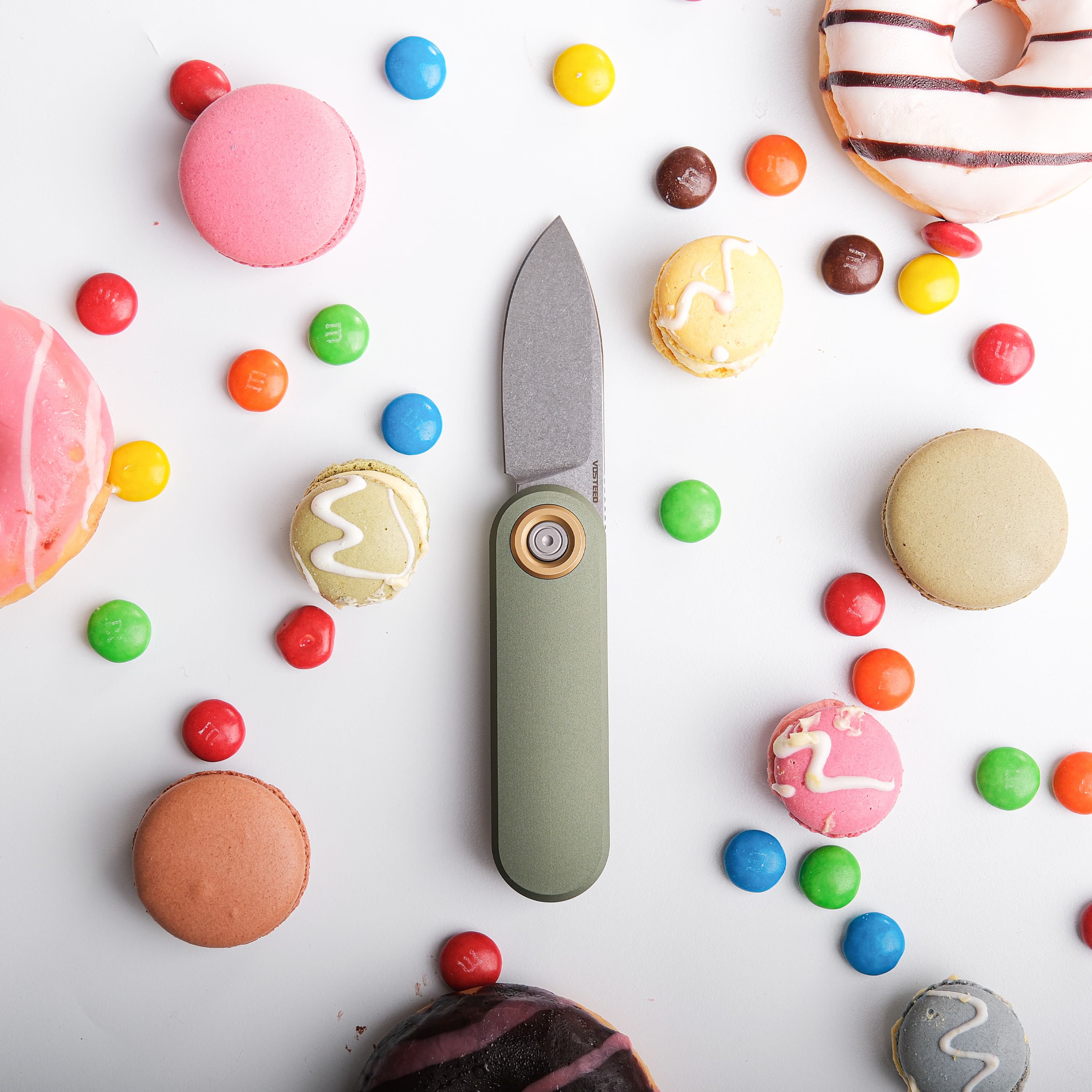 Vosteed Corgi V knife with sweets, stylish EDC knife