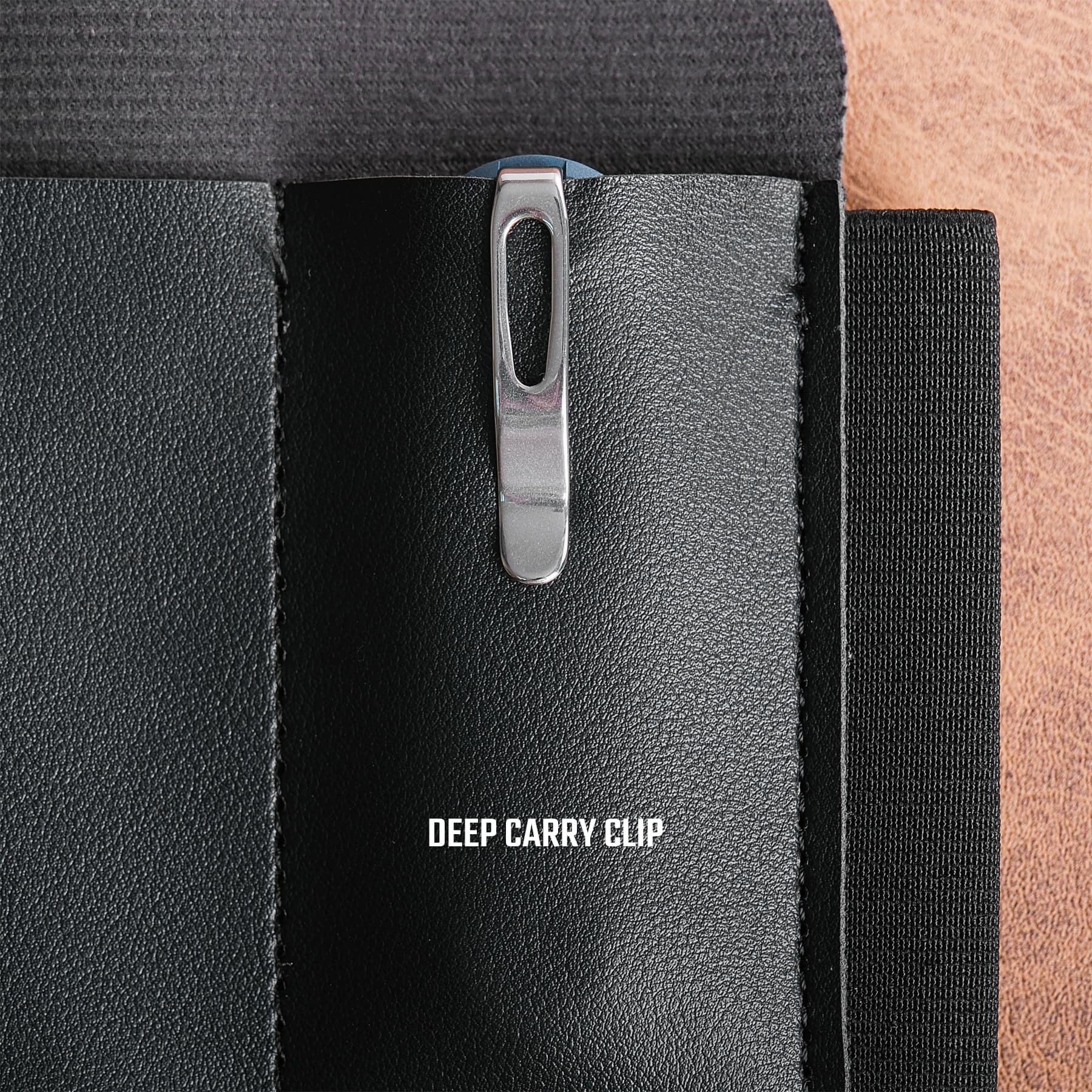 Vosteed Corgi V knife deep carry pocket clip