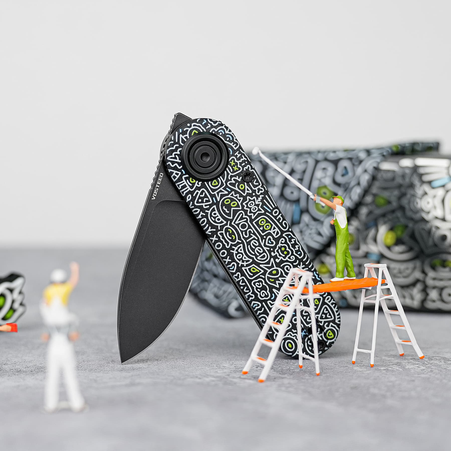 Corgi® V -Vanchor Lock® (2.36" 14C28N Blade & G10 Handle) - A3726