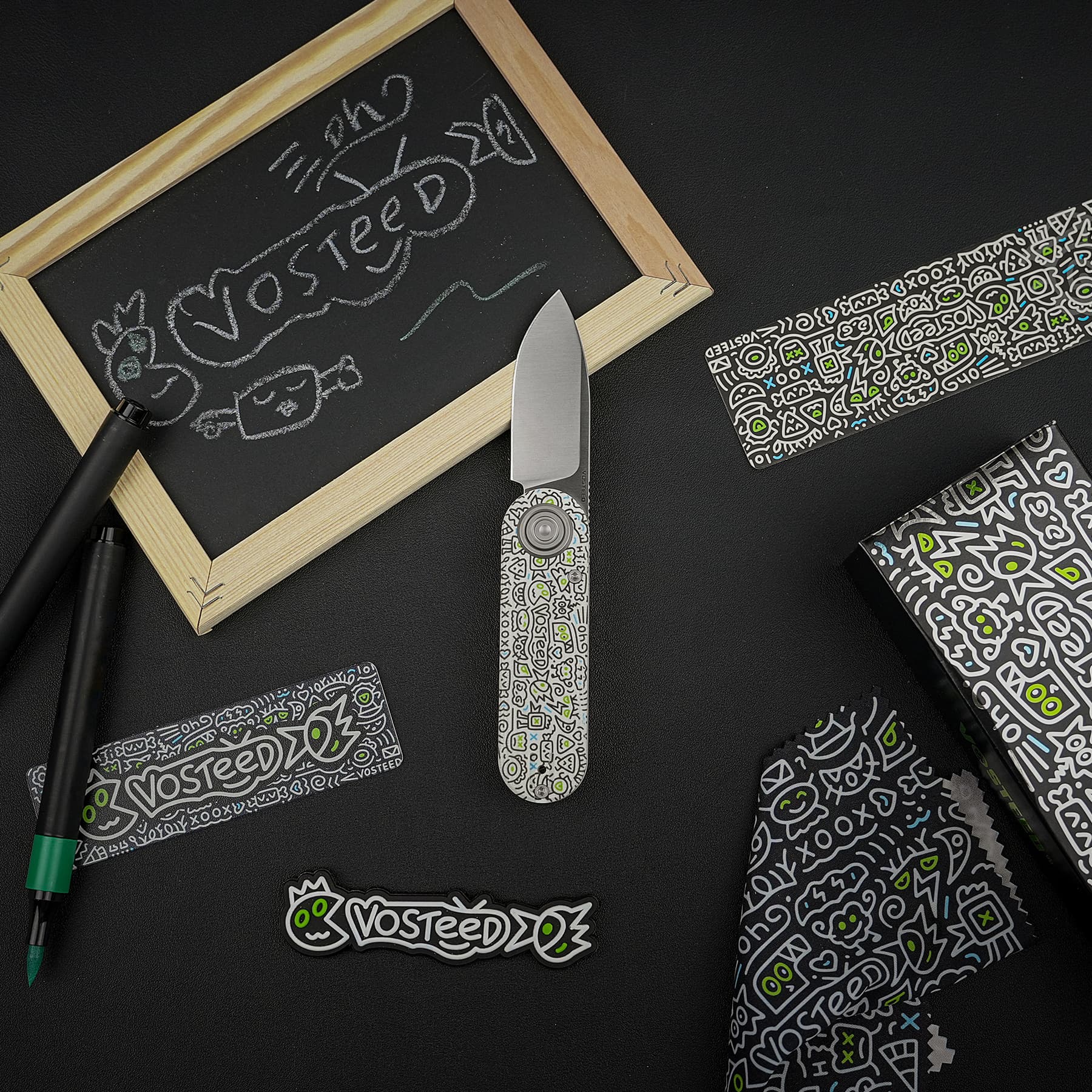 Corgi® V -Vanchor Lock® (2.36" 14C28N Blade & G10 Handle) - A3727