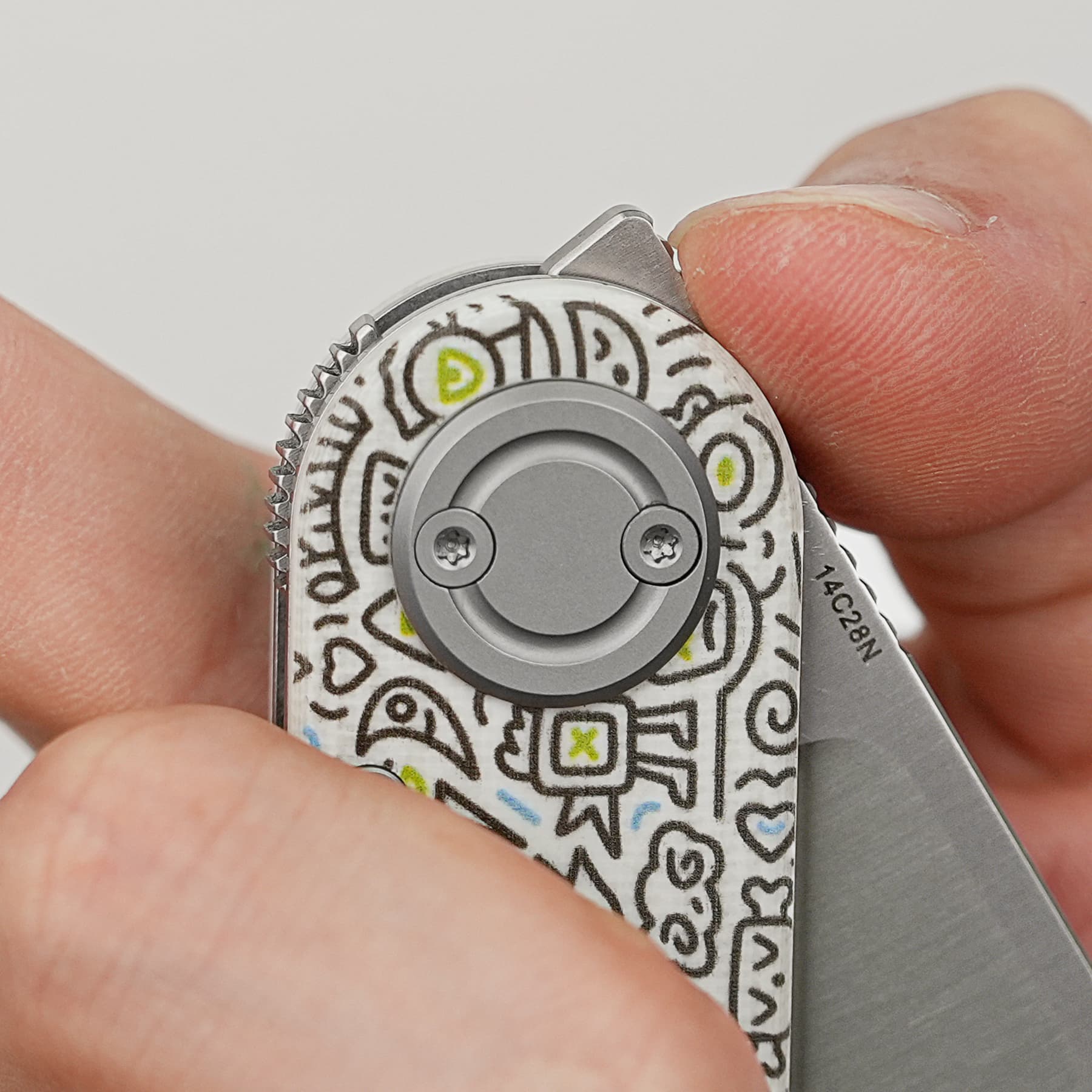 Corgi® V -Vanchor Lock® (2.36" 14C28N Blade & G10 Handle) - A3727