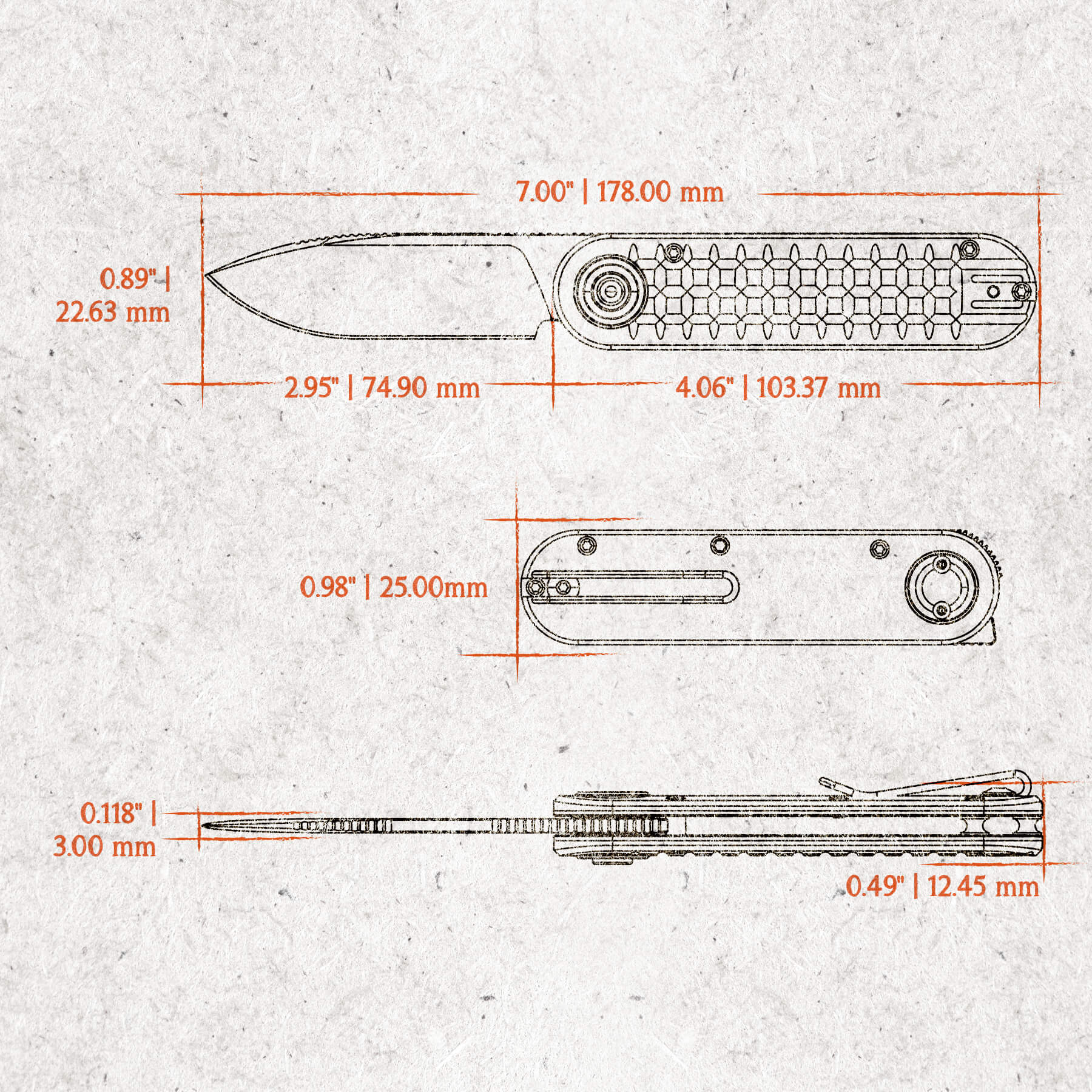 Corgi® V 295 - Vanchor lock® (2.95" N690 Blade & Micarta Handle) - A3710