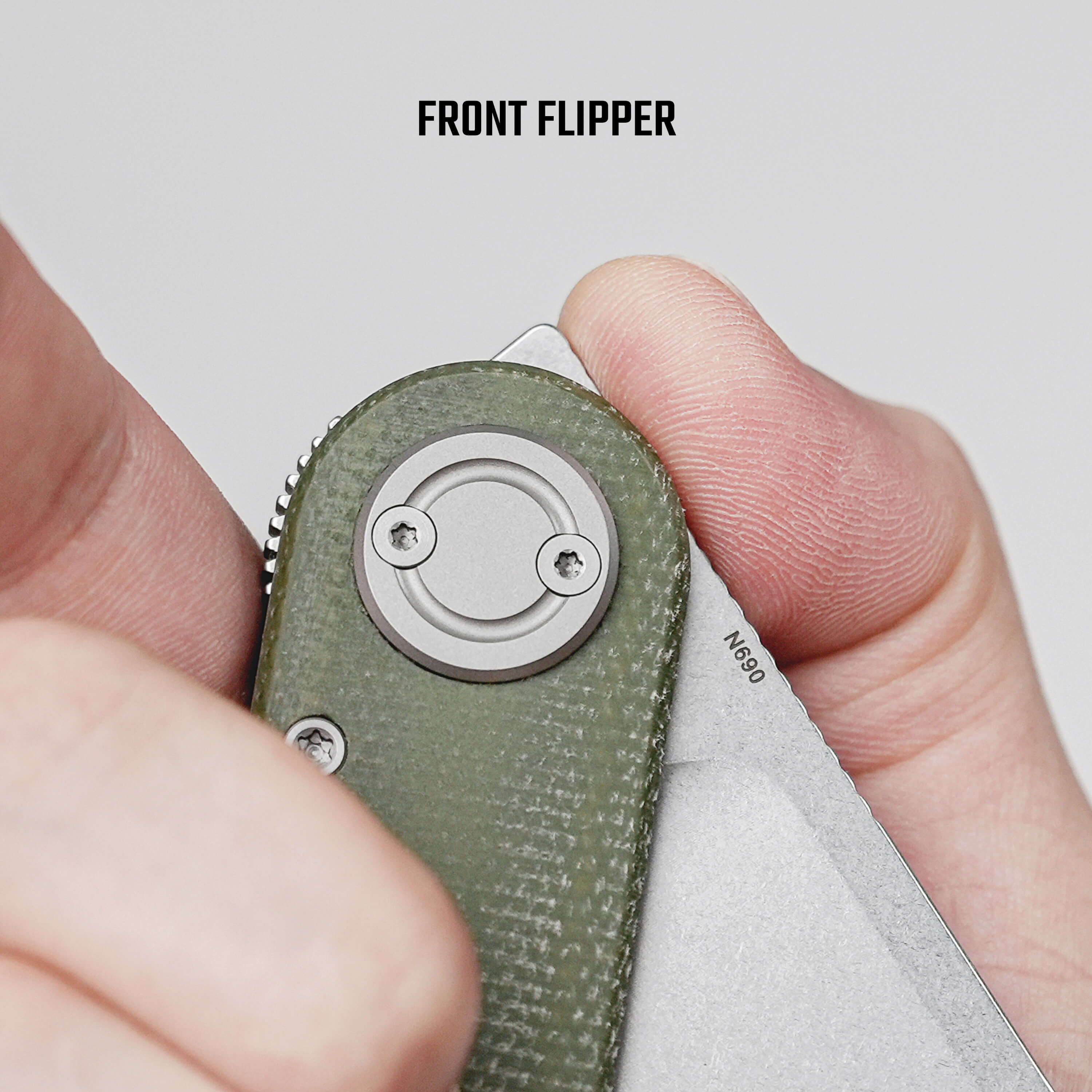 Corgi® V 295 - Vanchor lock® (2.95" N690 Blade & Micarta Handle) - A3710