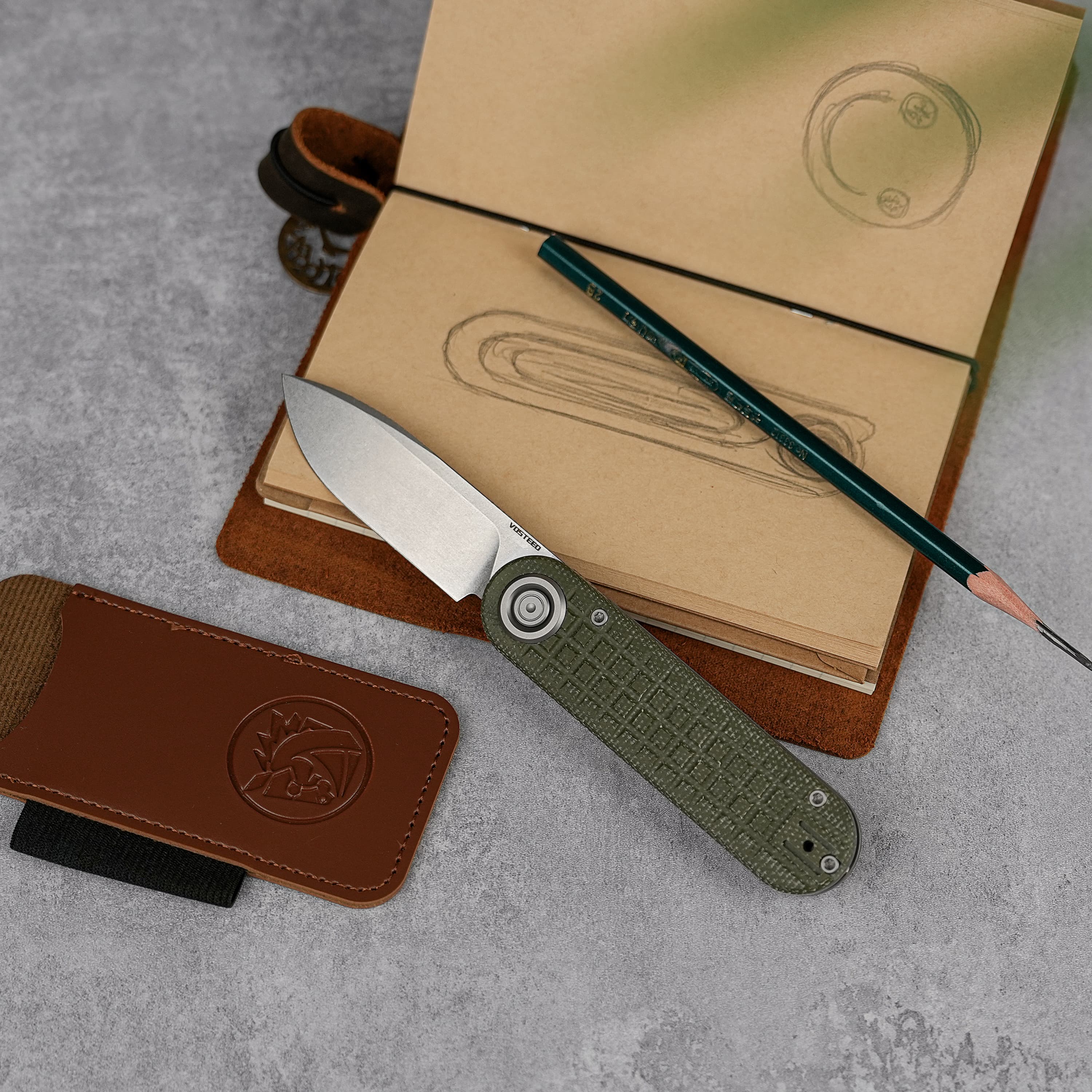 Corgi® V 295 - Vanchor lock® (2.95" N690 Blade & Micarta Handle) - A3710