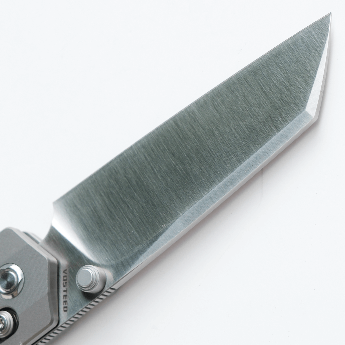 Vosteed Dachshund Knife Blade Detail, M390 Steel