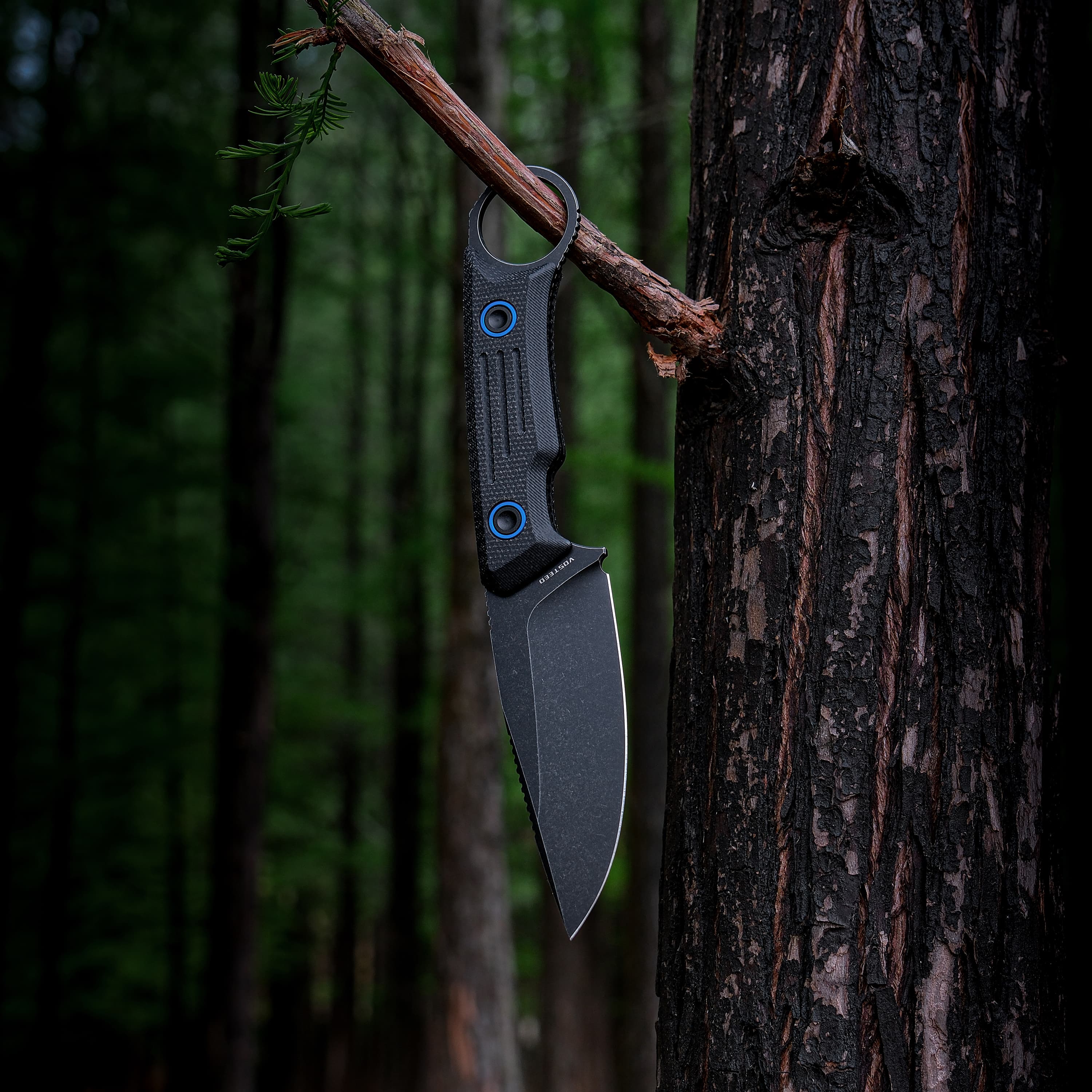 Fullback - Fixed Blade Knife (3.48" Nitro-V Blade & Micarta Handle) - D0301