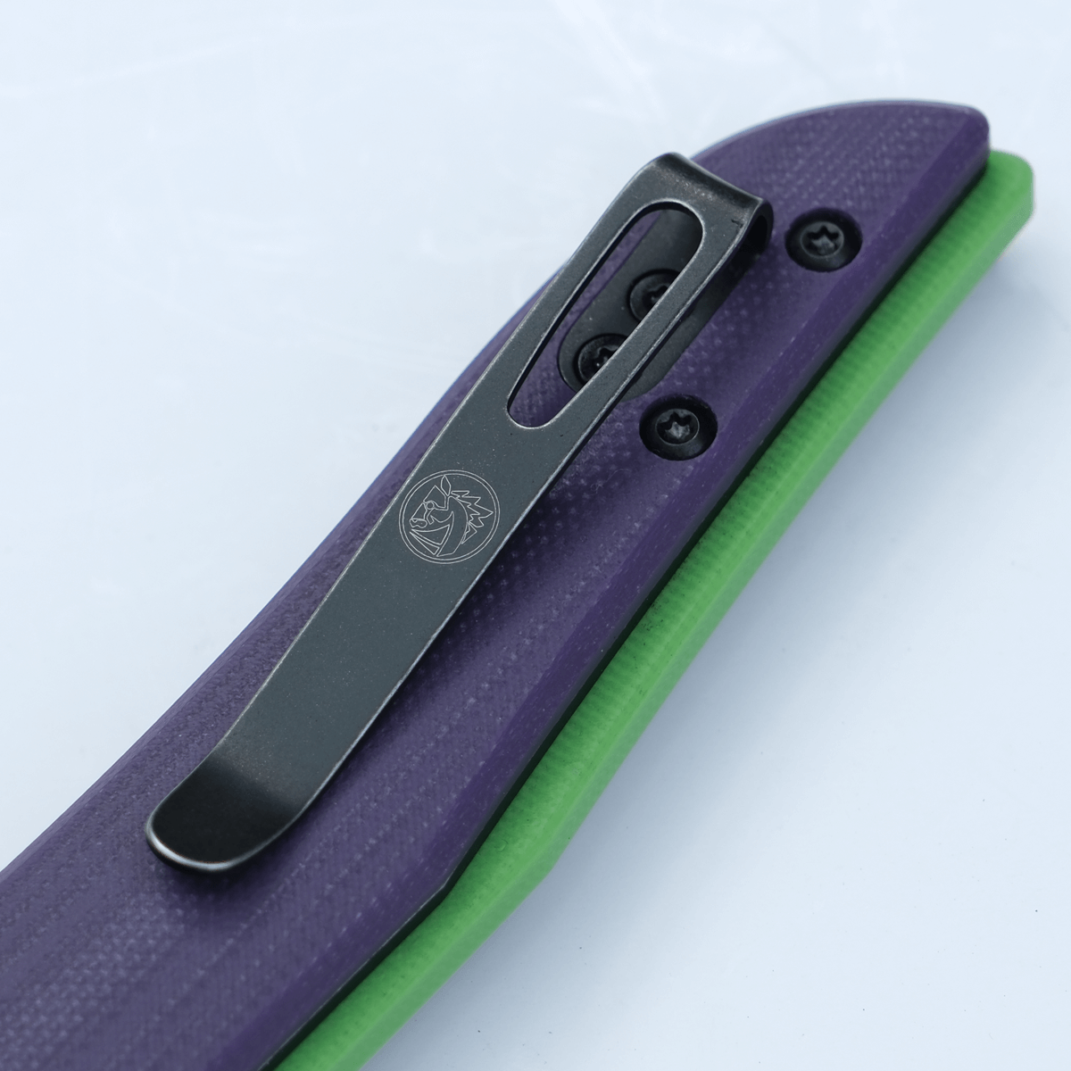 Vosteed Griffin knife pocket clip detail