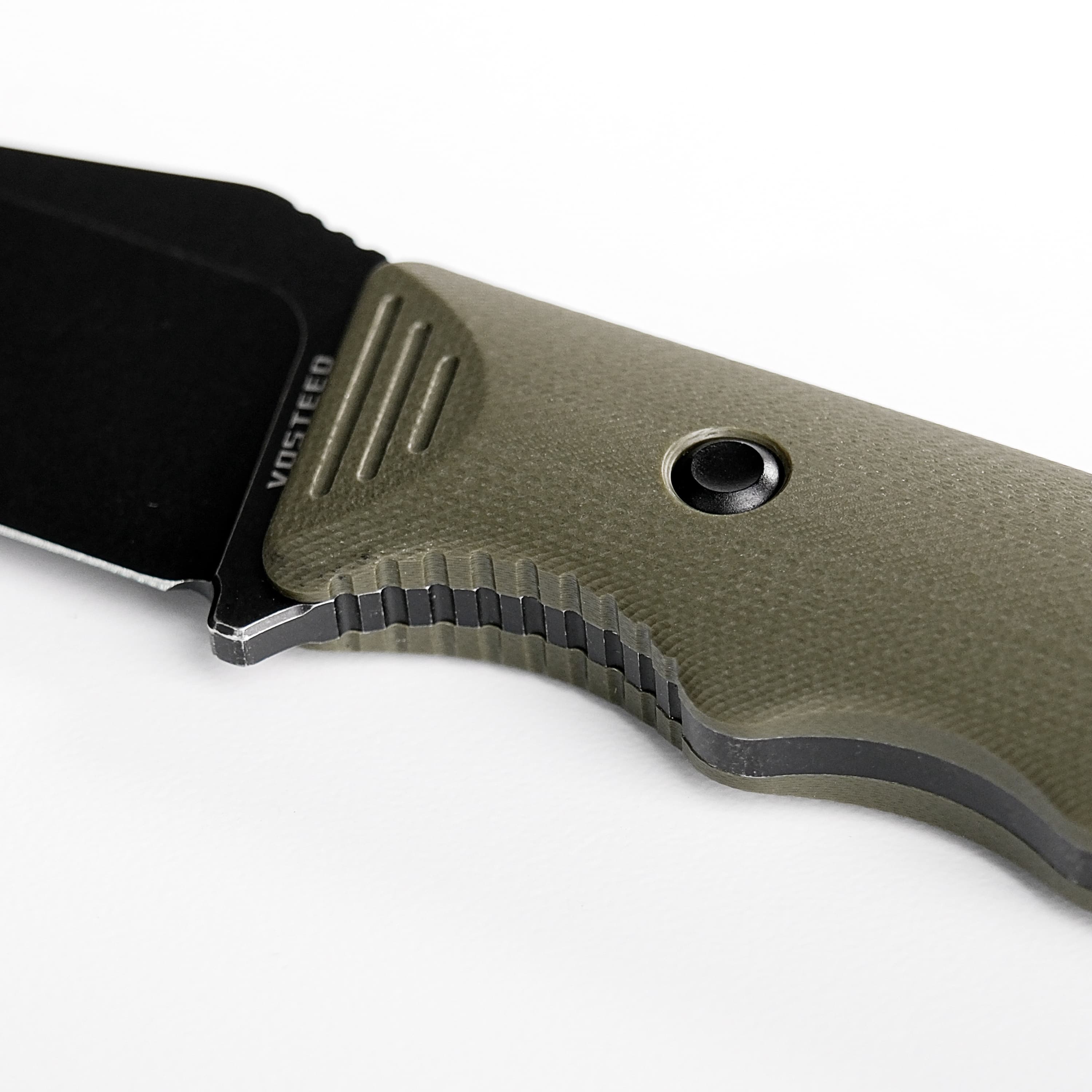H-Back - Fixed Blade Knife (2.92" 14C28N Blade & G10 Handle) With S.O.A.R. Clip - D0402