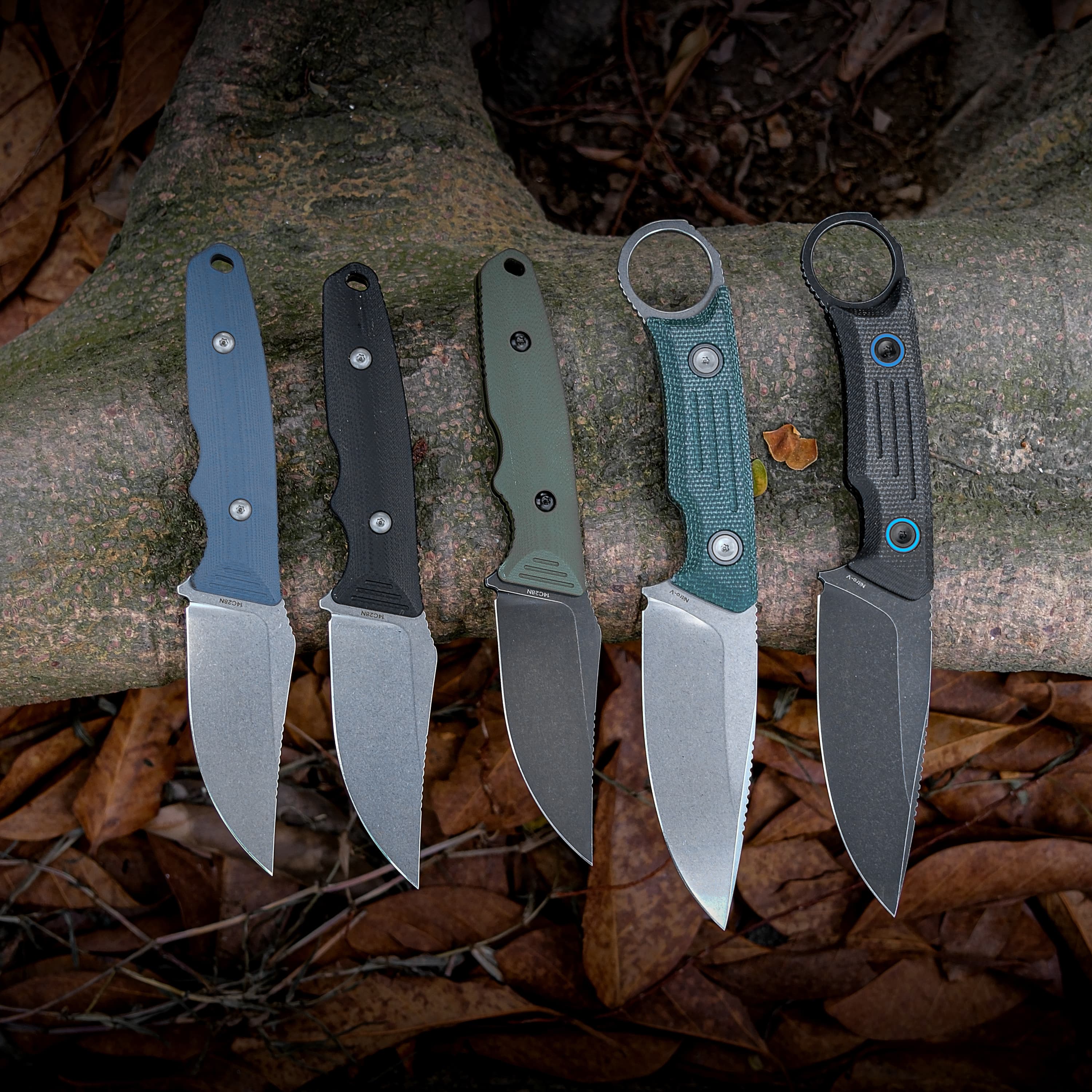 H-Back - Fixed Blade Knife (2.92" 14C28N Blade & G10 Handle) With S.O.A.R. Clip - D0403