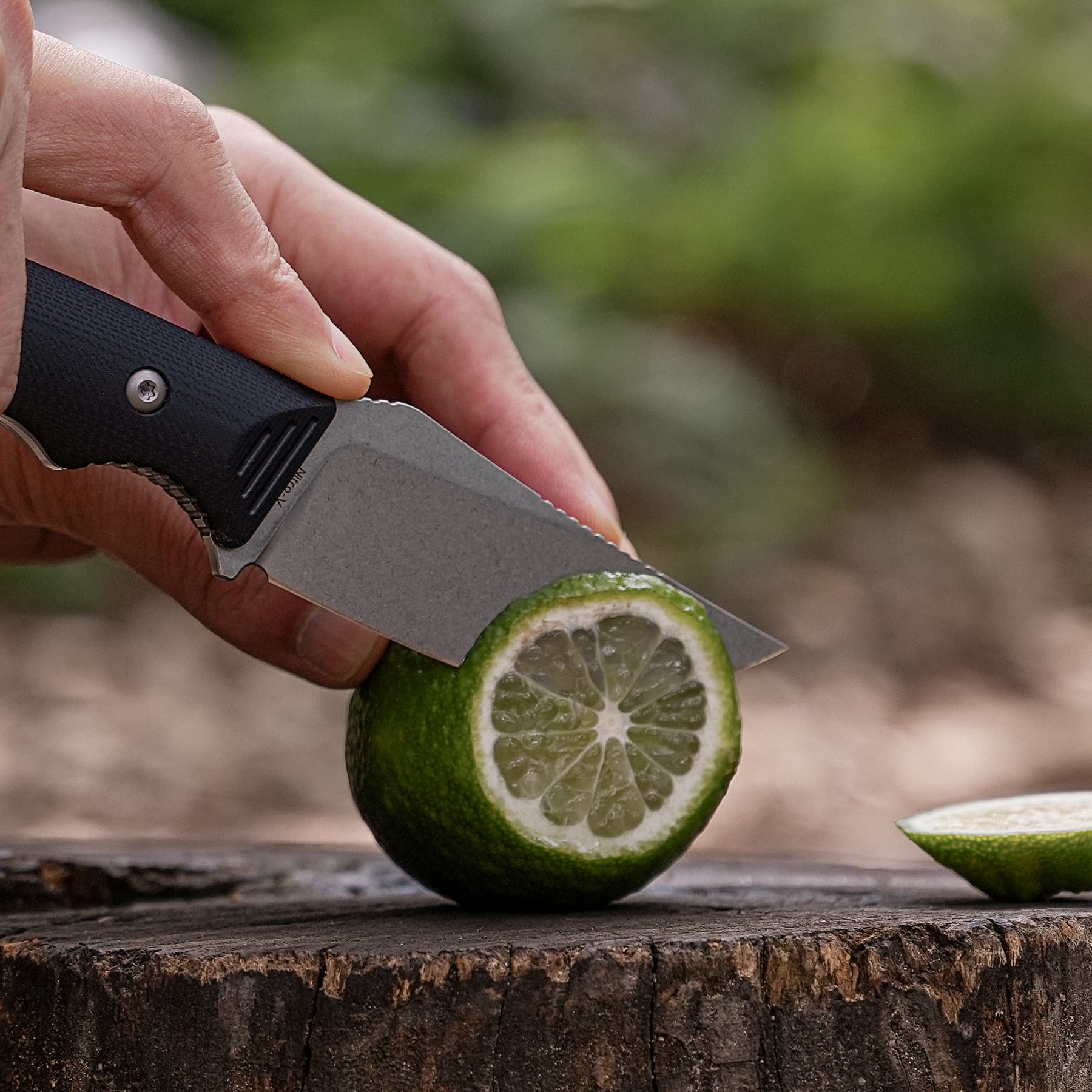 H-Back - Fixed Blade Knife (2.92" Nitro-V Blade & G10 Handle) With S.O.A.R. Clip - D0404