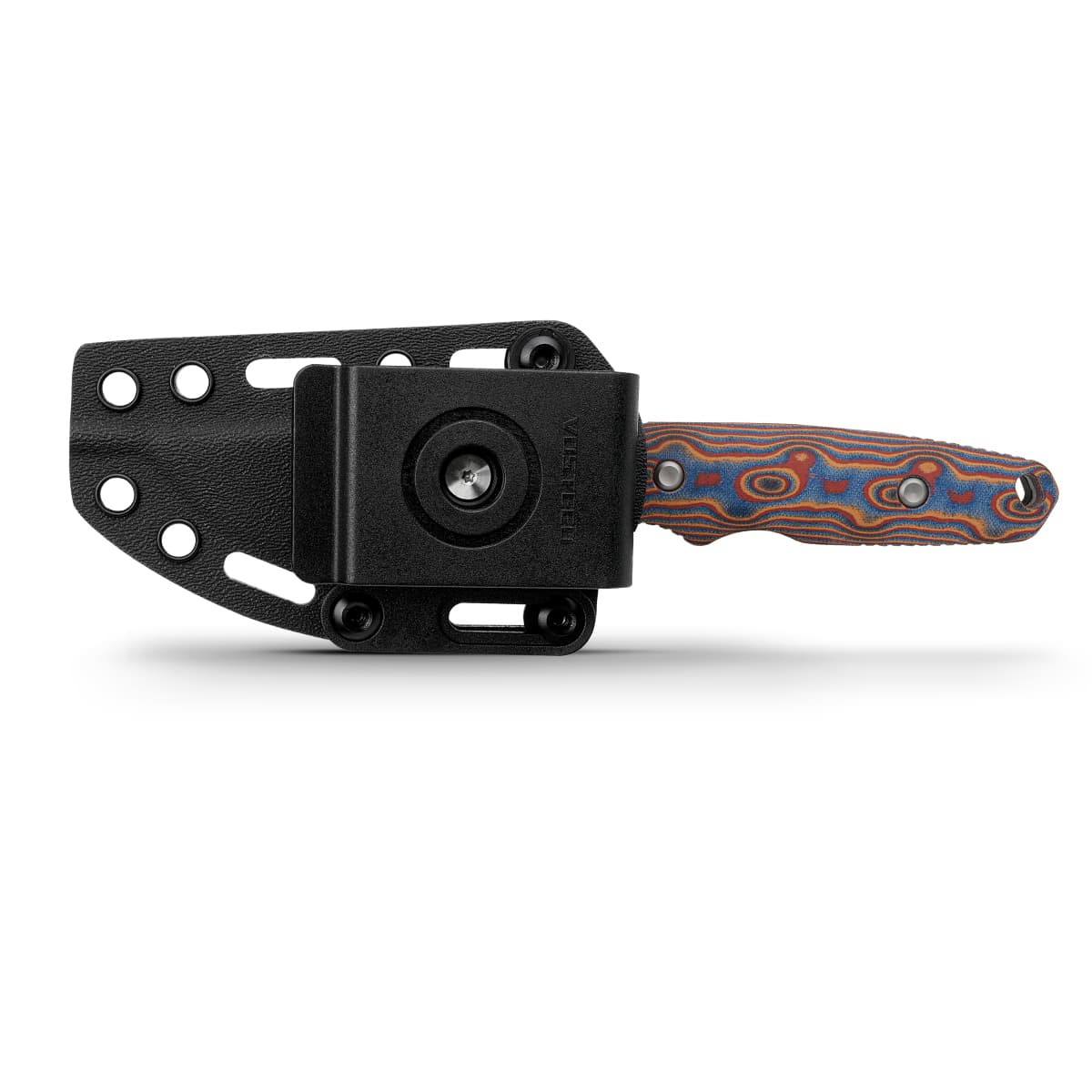 H-Back - Fixed Blade Knife (2.92" Nitro-V Blade & Micarta Handle) With S.O.A.R. Clip - D0406