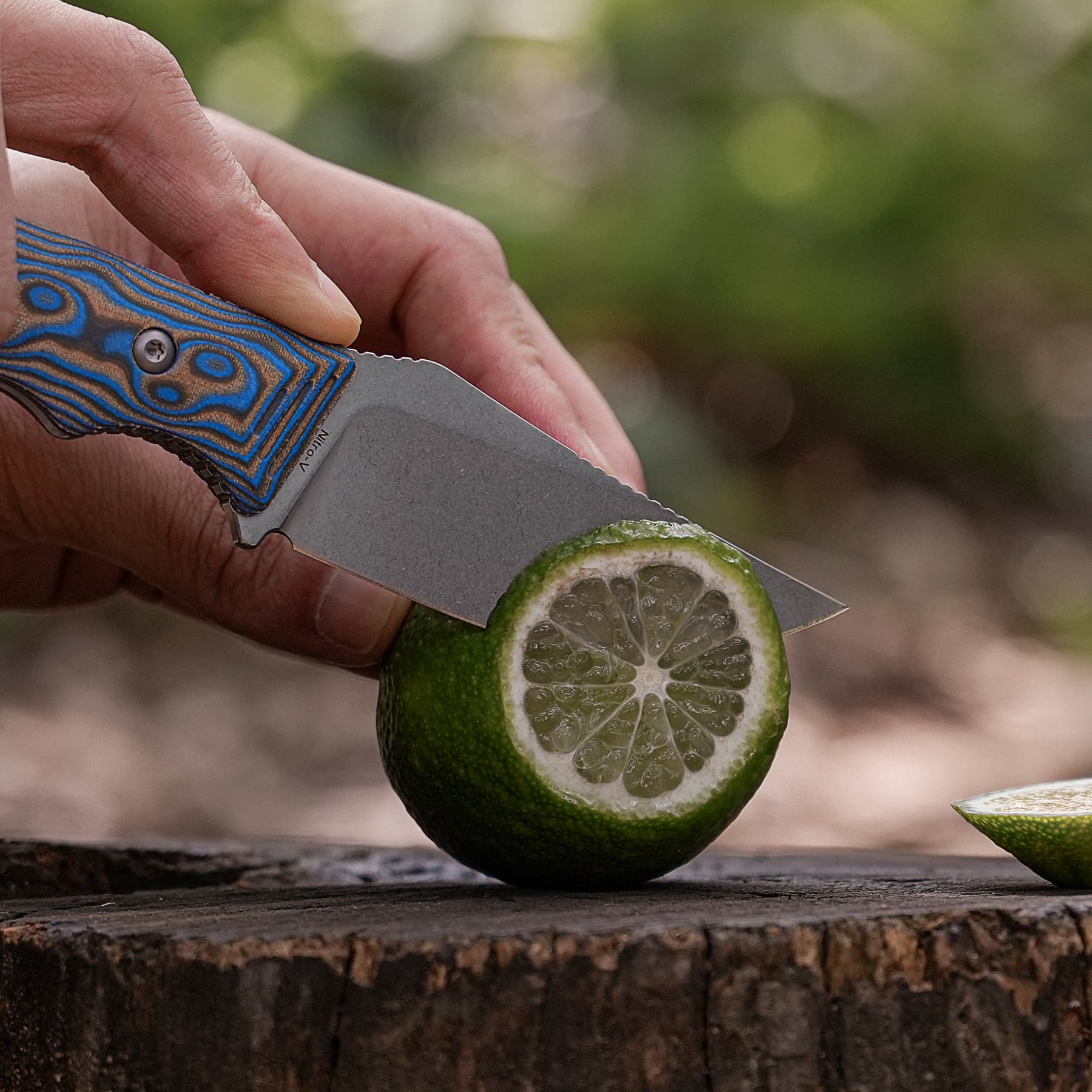 H-Back - Fixed Blade Knife (2.92" Nitro-V Blade & Micarta Handle) With S.O.A.R. Clip - D0407