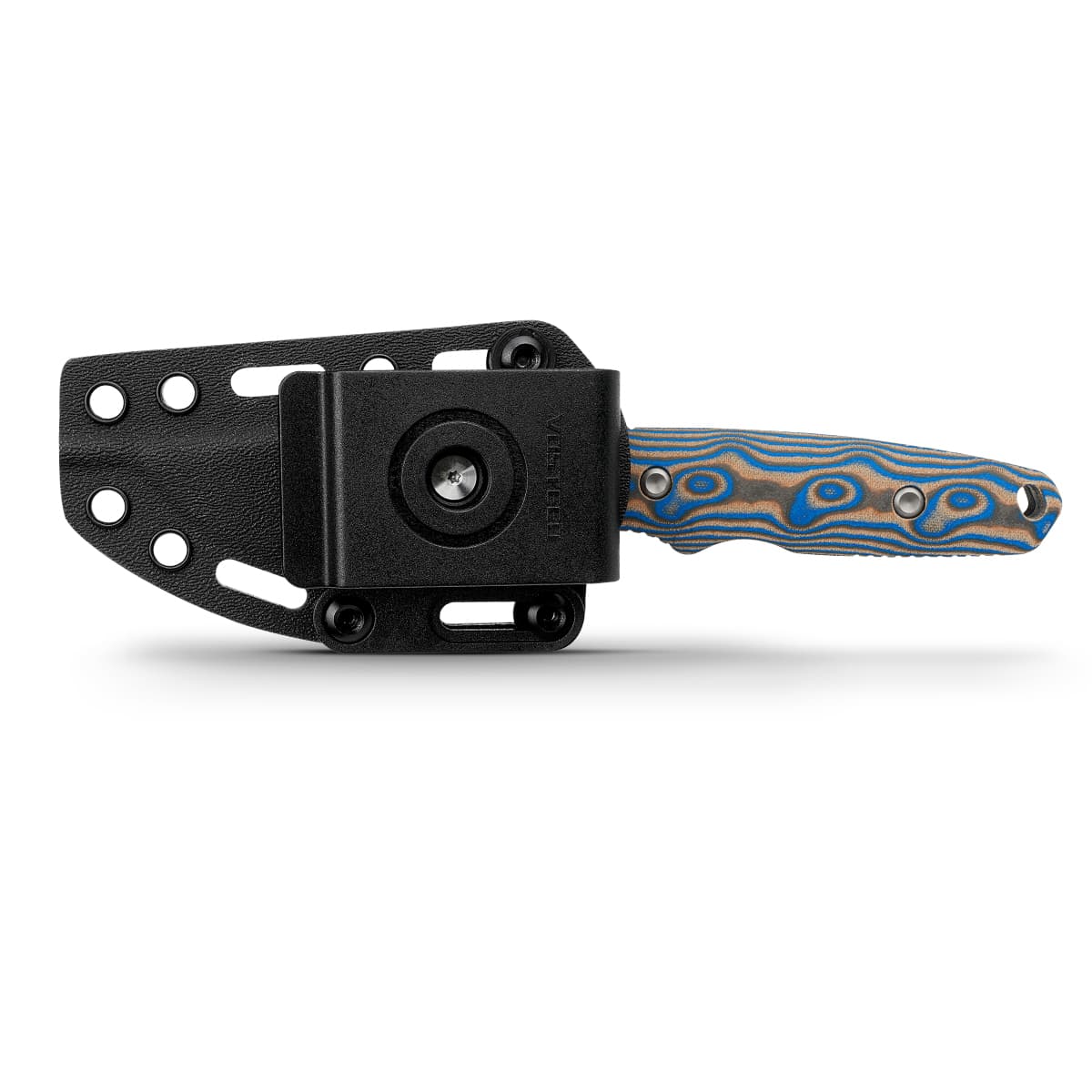 H-Back - Fixed Blade Knife (2.92" Nitro-V Blade & Micarta Handle) With S.O.A.R. Clip - D0407