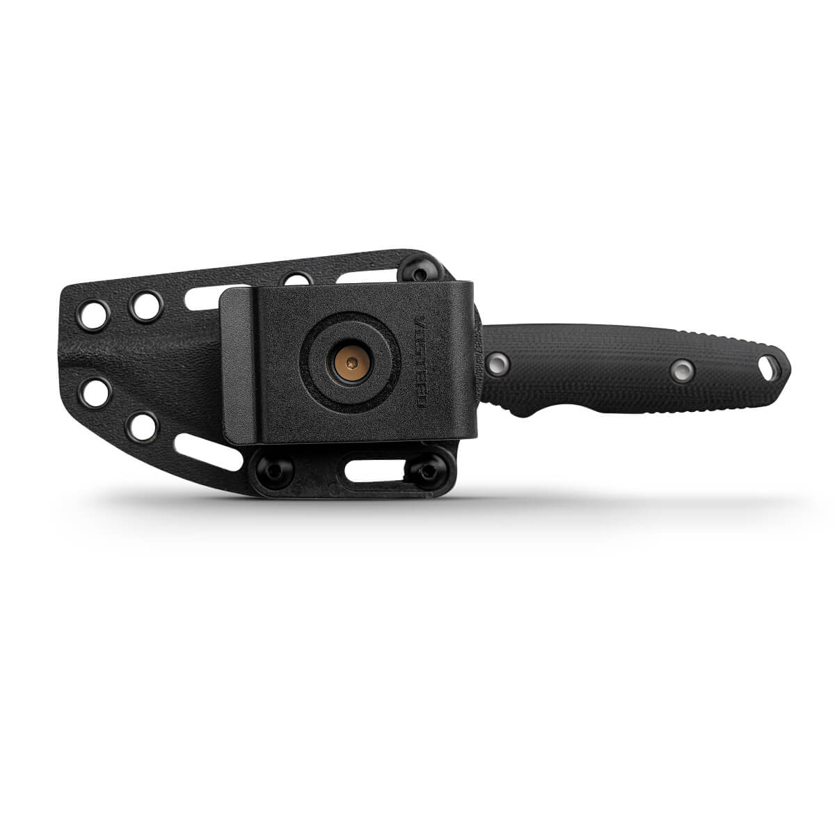 H-Back - Fixed Blade Knife (2.92" 14C28N Blade & G10 Handle) With S.O.A.R. Clip - D0401