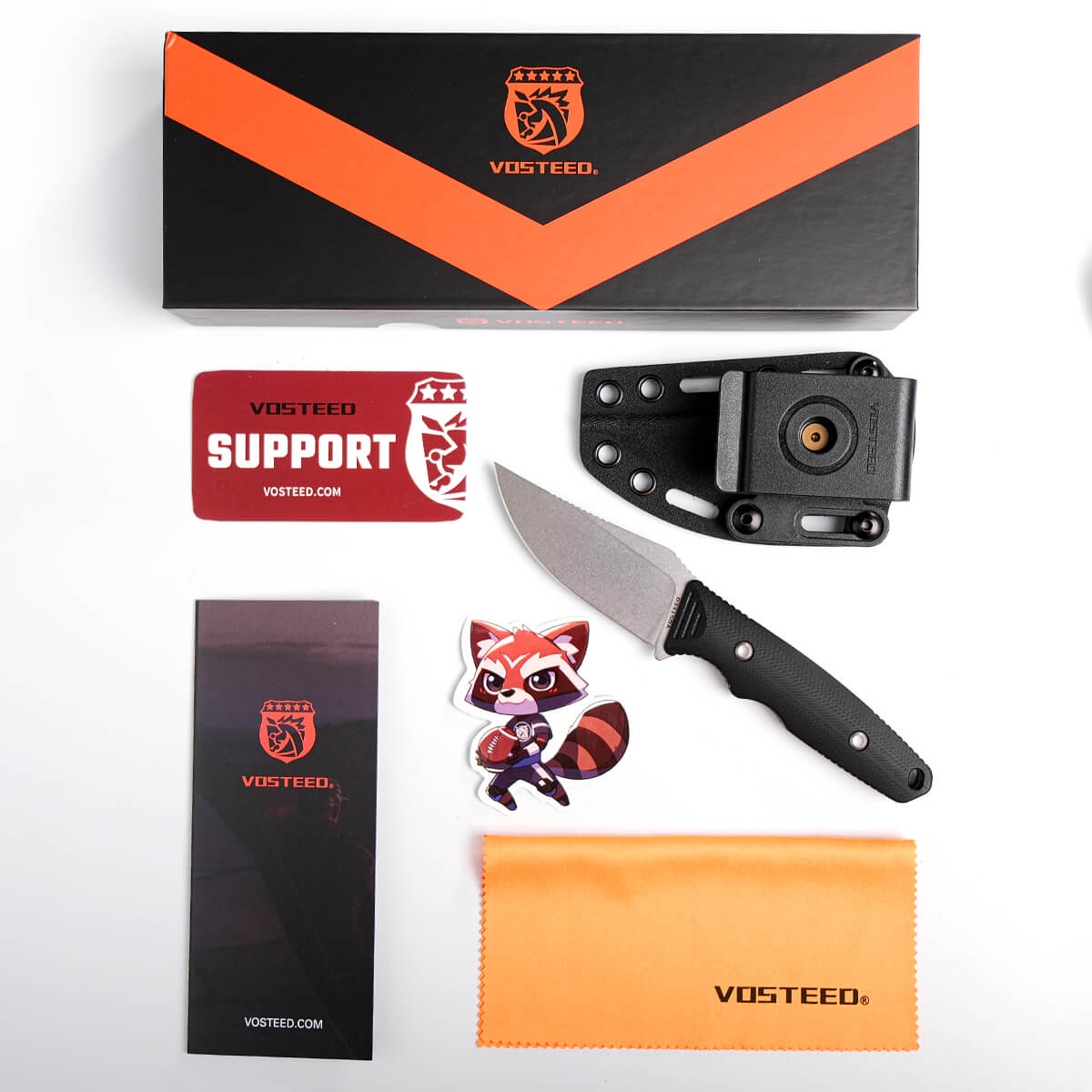 H-Back - Fixed Blade Knife (2.92" 14C28N Blade & G10 Handle) With S.O.A.R. Clip - D0401