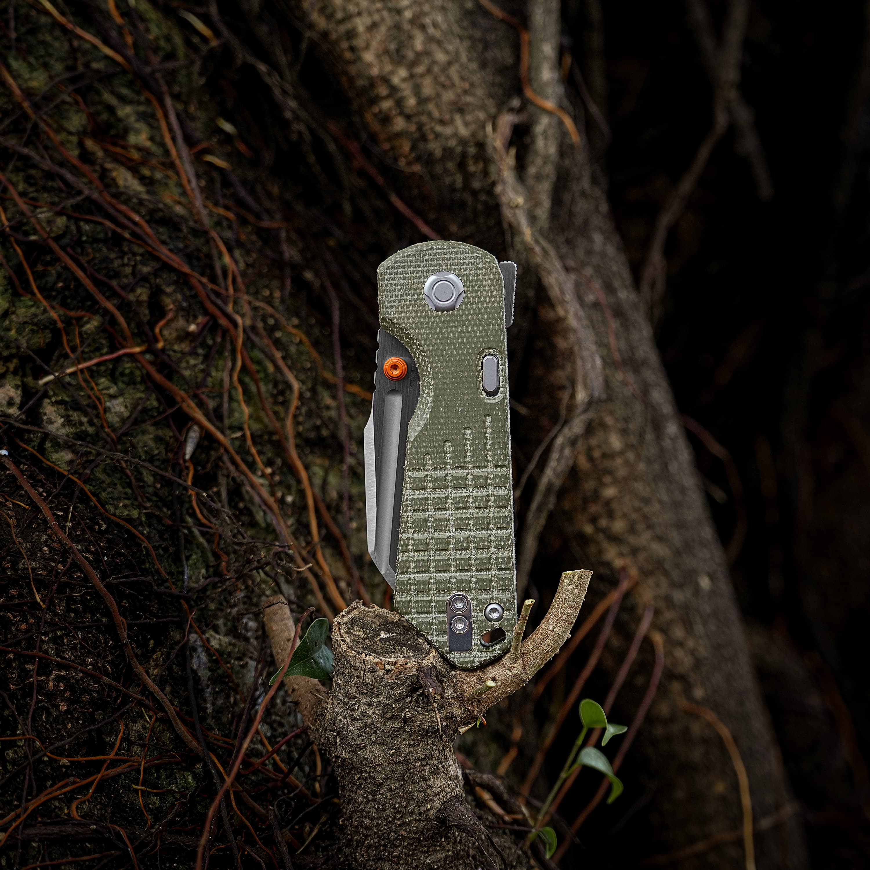 Hedgehog - Top Liner Lock (2.99" S35VN Blade & Micarta Handle) - A1311