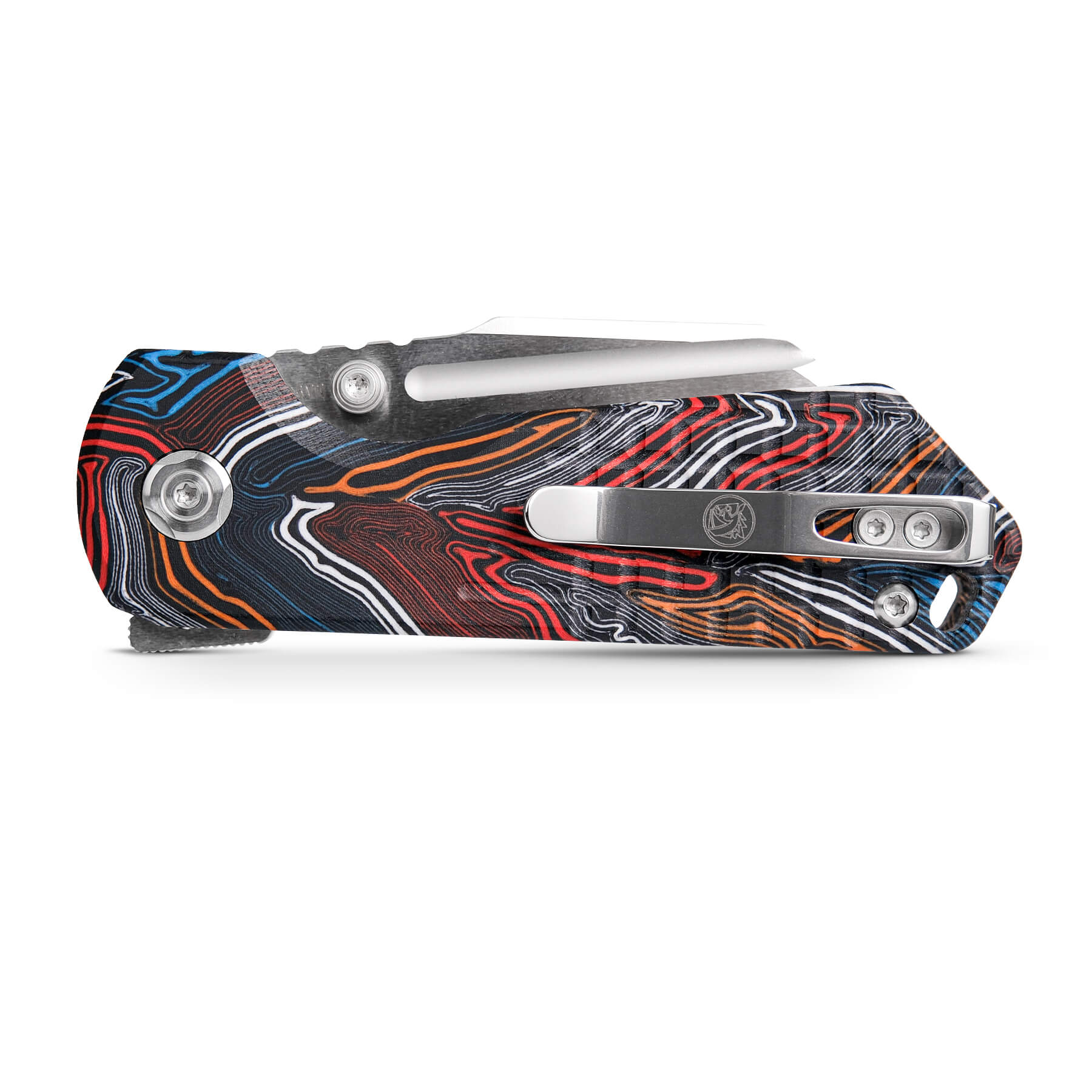 Vosteed Hedgehog folding knife with Magpie GT-Mascus handle