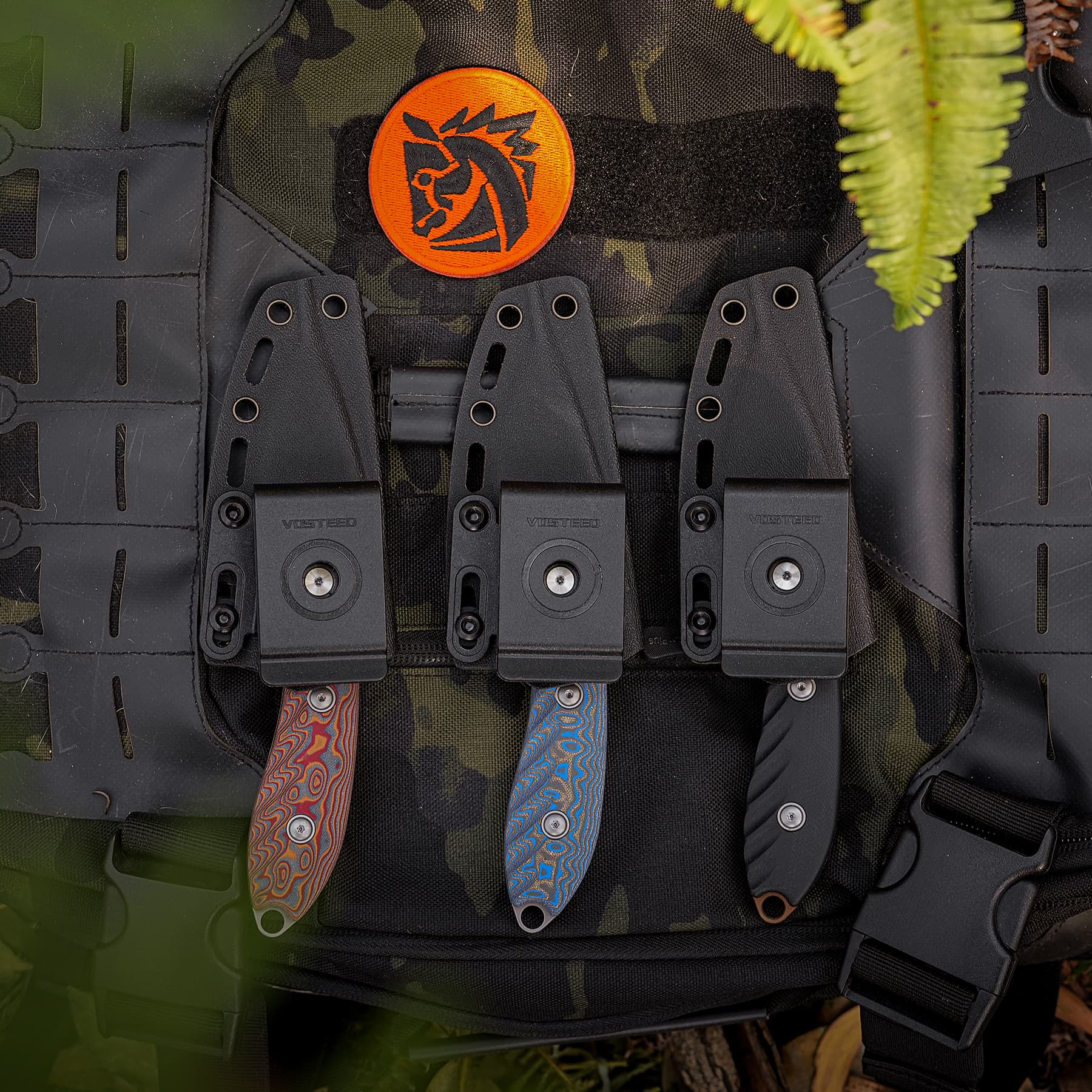 Coming Soon - Inferno- Fixed Blade Knife (3.57" 14C28N Blade & G10 Handle) With S.O.A.R. Clip - D0801