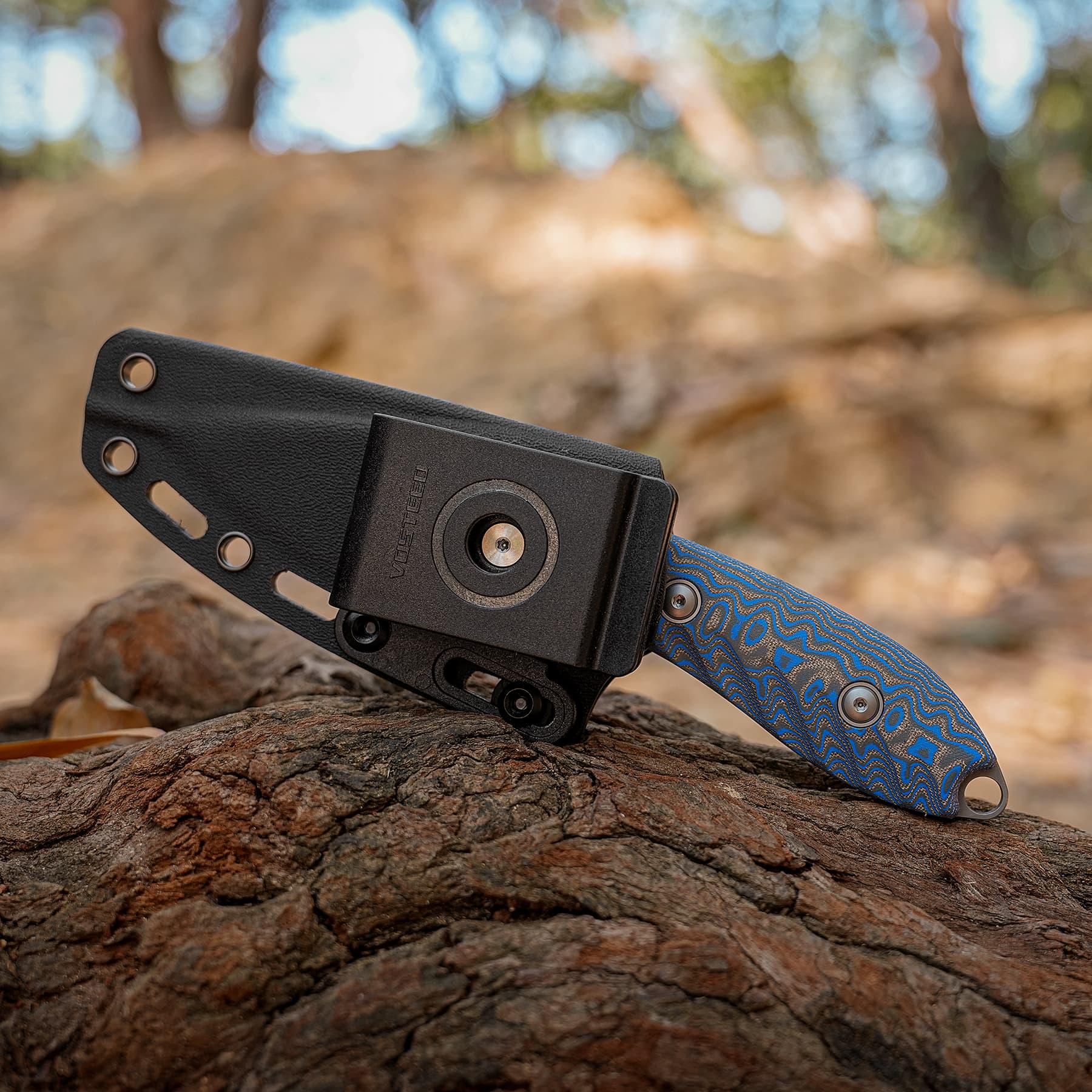 Coming Soon - Inferno- Fixed Blade Knife (3.57" 14C28N Blade & Micarta Handle) With S.O.A.R. Clip - D0802