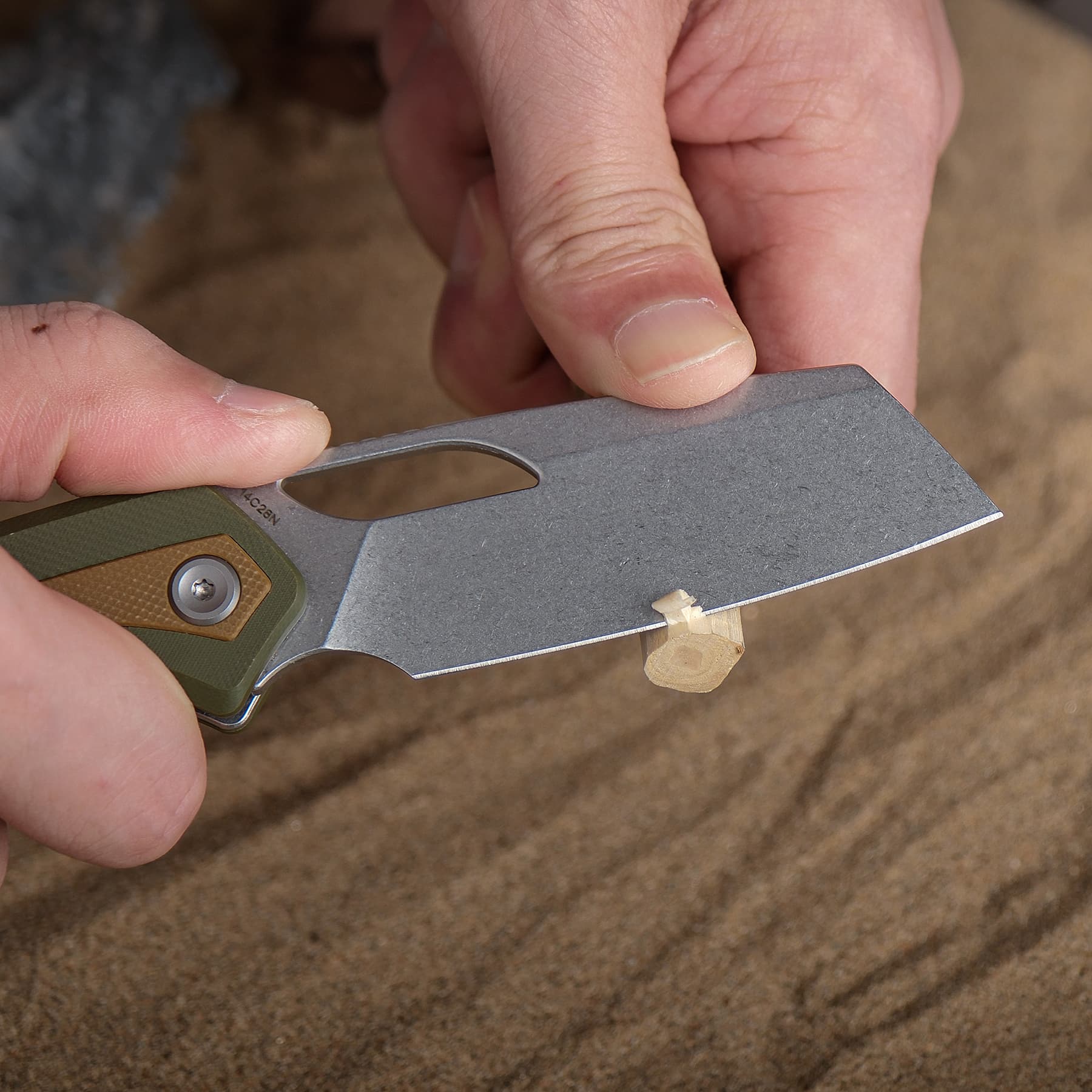 Kroc -Top Liner Lock (2.99" 14C28N Blade & G10 Handle) - A1805