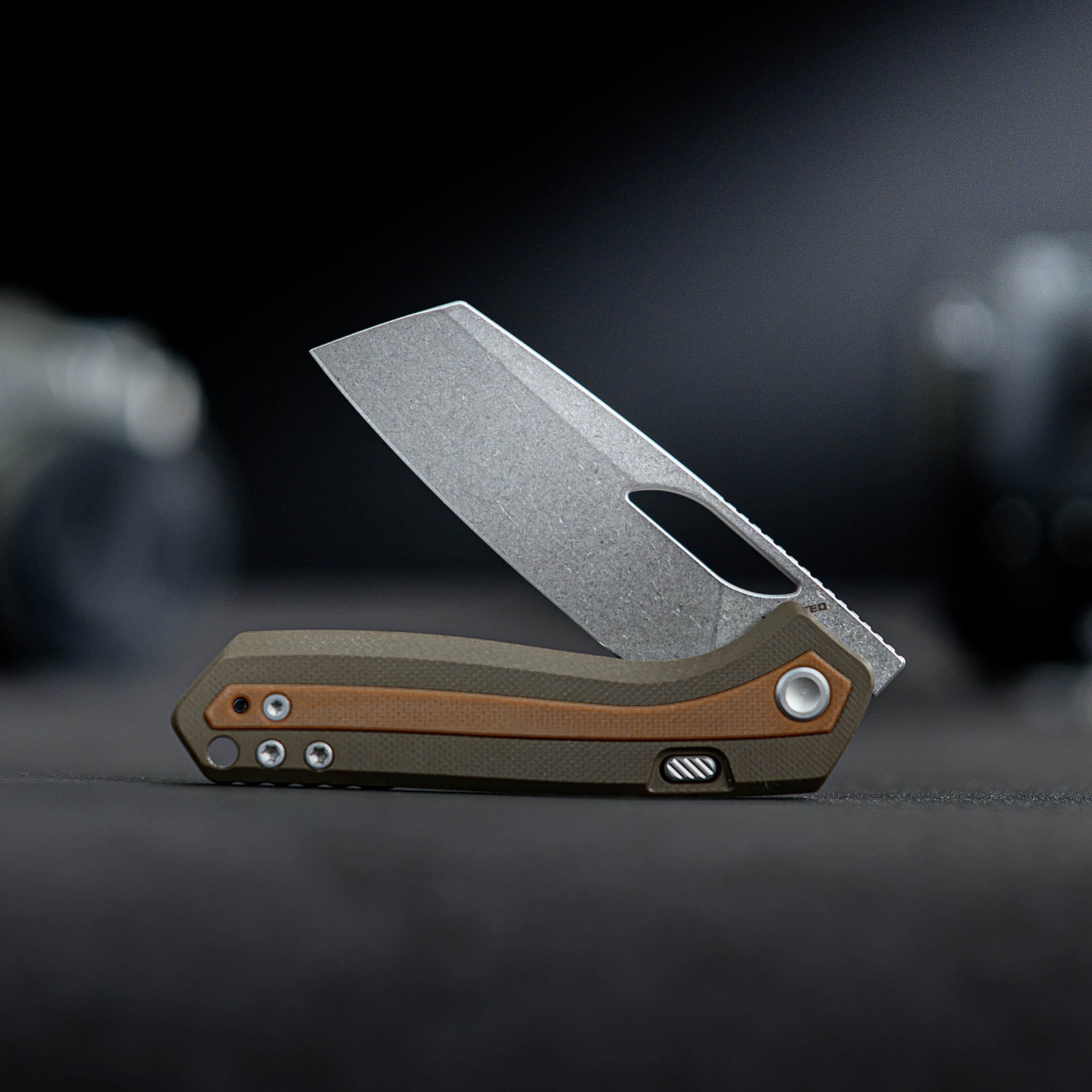 Kroc -Top Liner Lock (2.99" 14C28N Blade & G10 Handle) - A1805