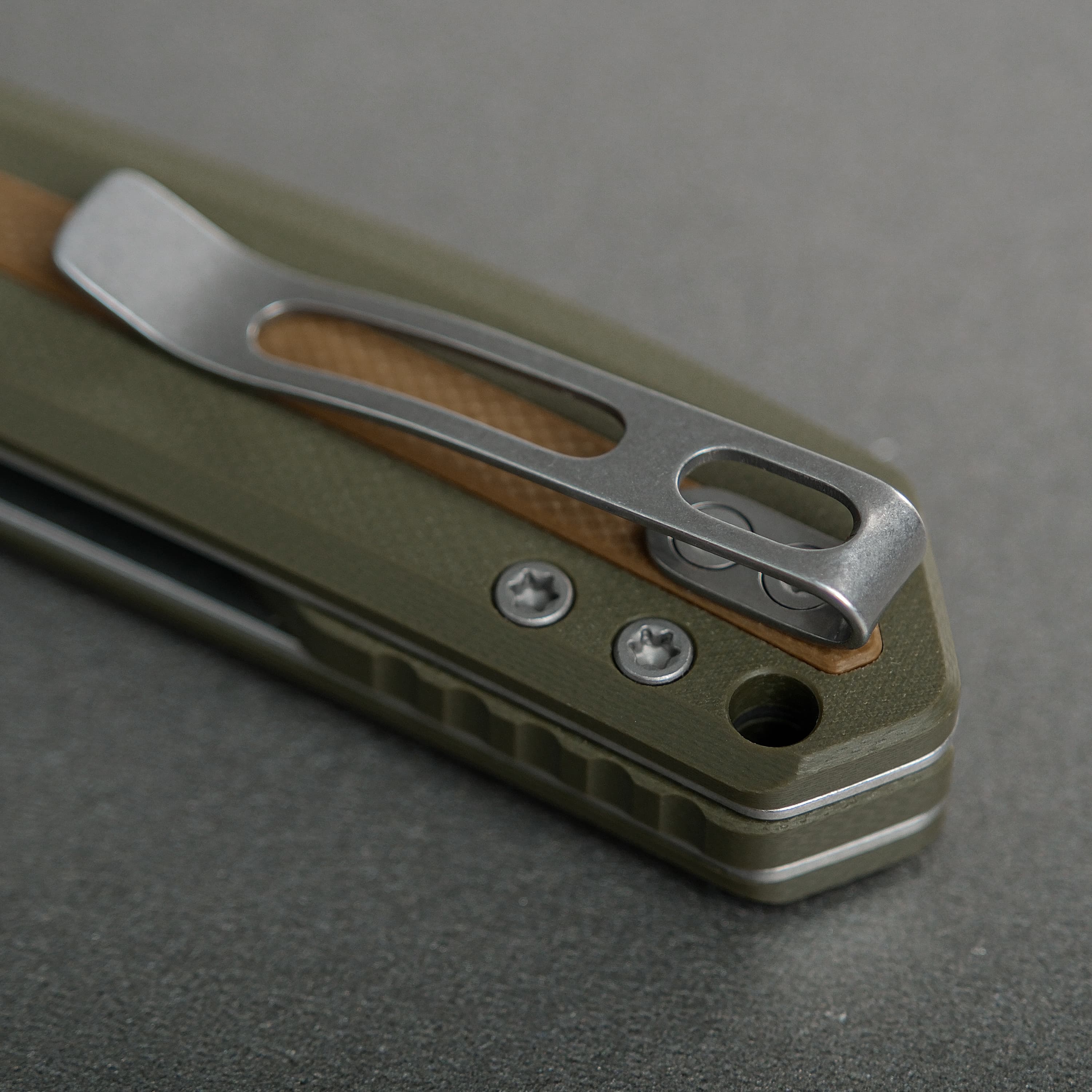 Kroc -Top Liner Lock (2.99" 14C28N Blade & G10 Handle) - A1805